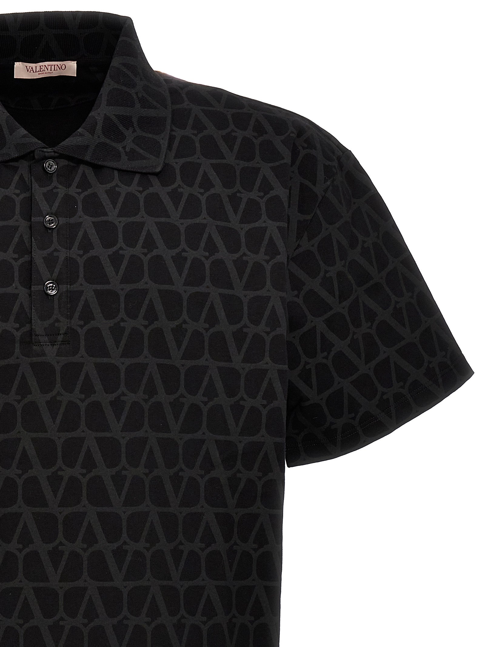 Valentino Garavani 'Toile Iconographe' Polo Shirt