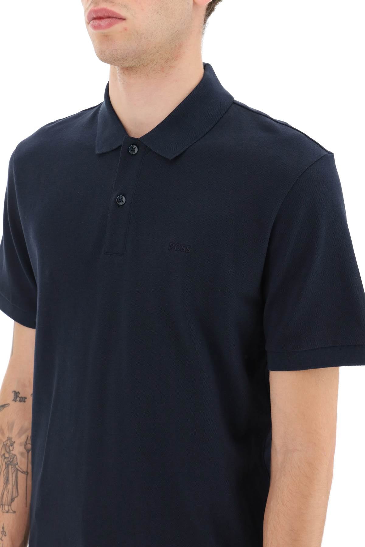 Boss Organic Cotton Pallas Polo Shirt