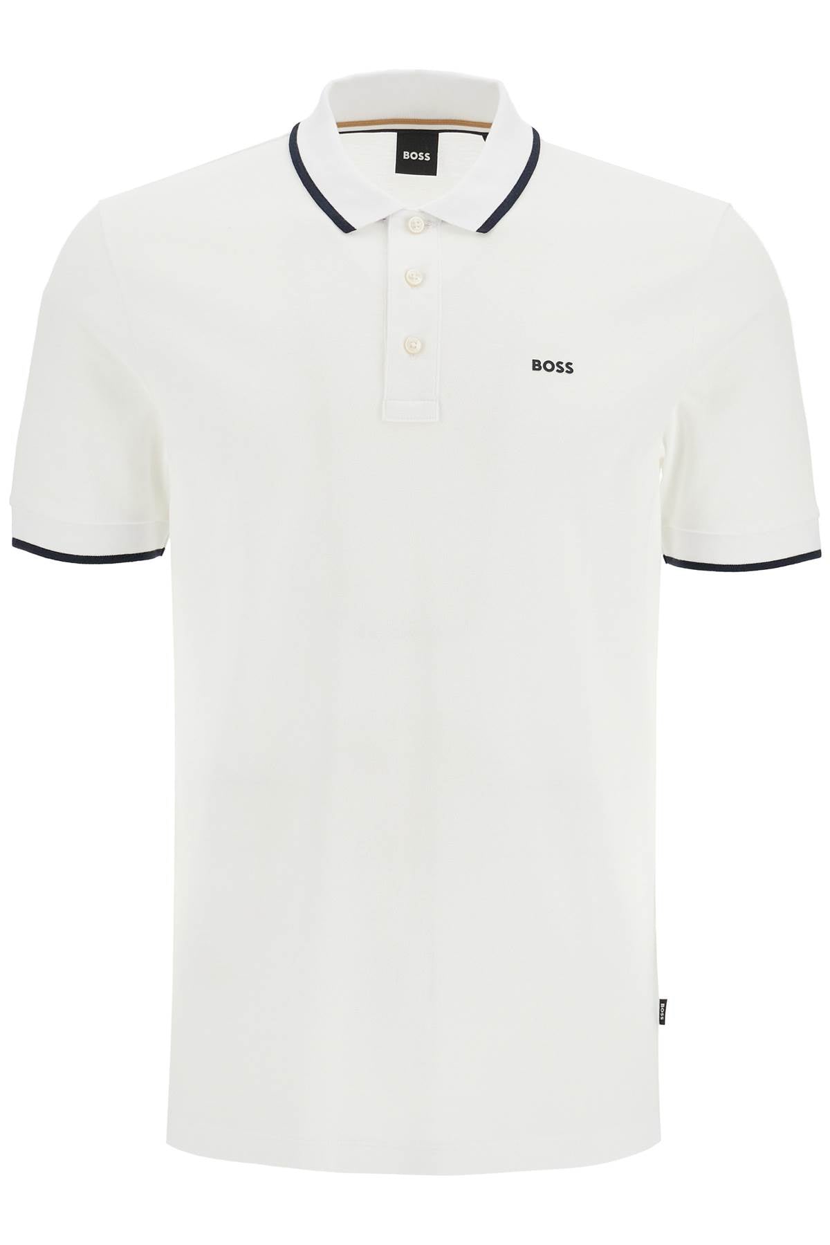 Boss Parlay Polo Shirt With Contrast Trims