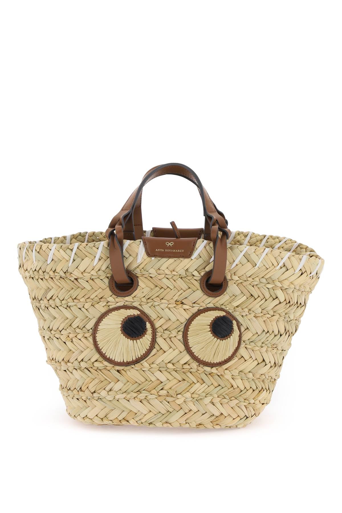 Anya Hindmarch Paper Eyes Basket Handbag