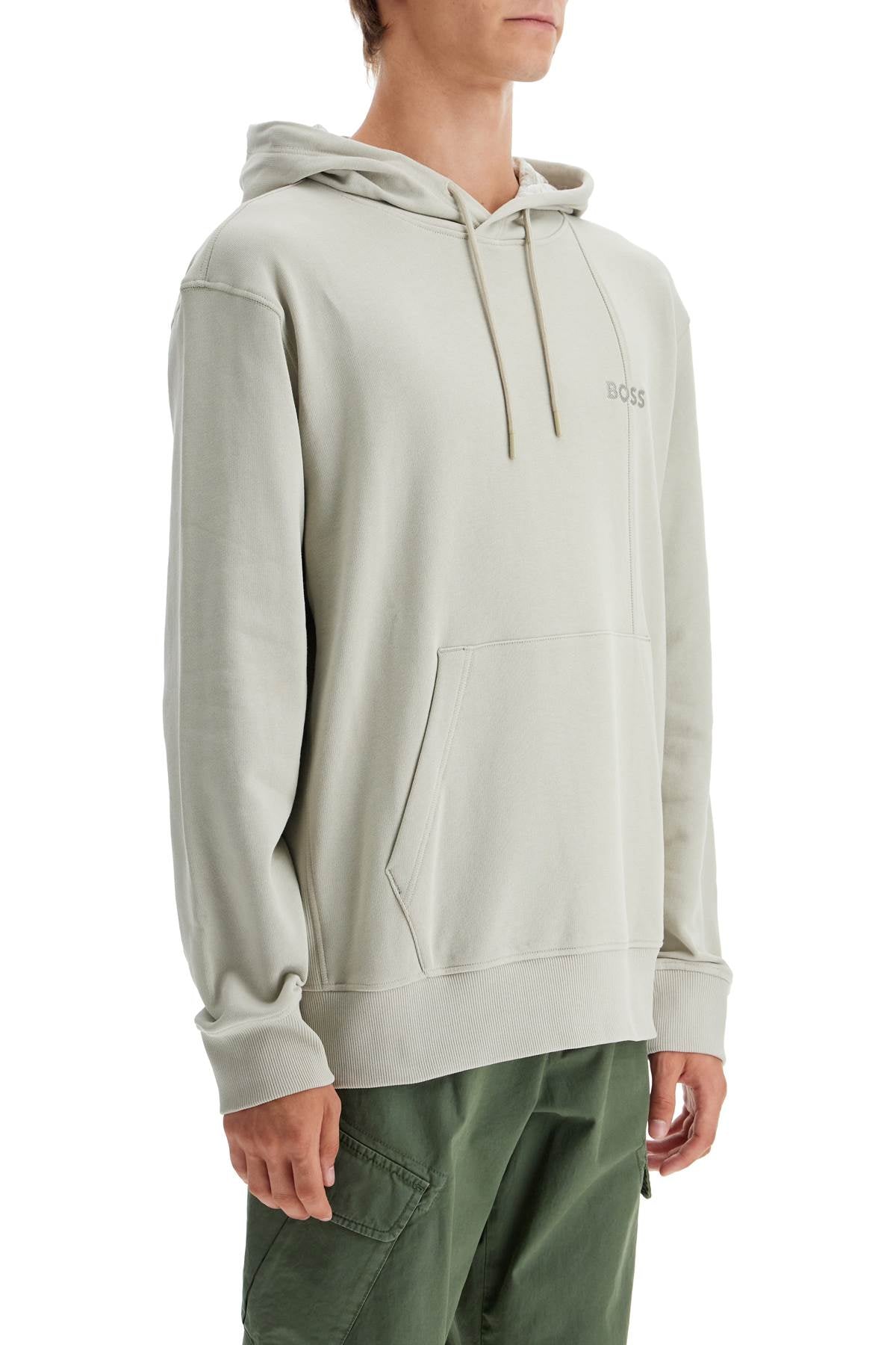 Boss Hooded Sweatshirt With