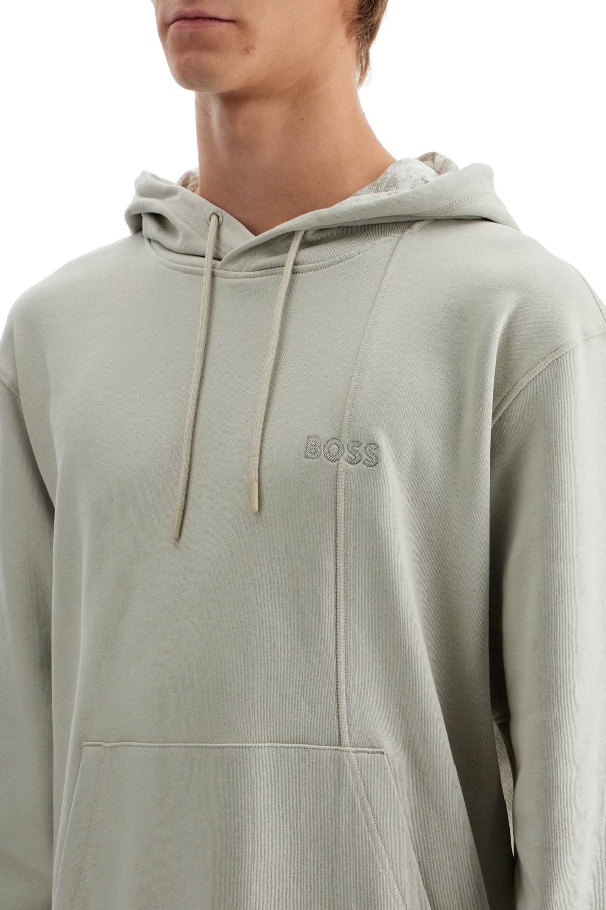 Boss Hooded Sweatshirt With