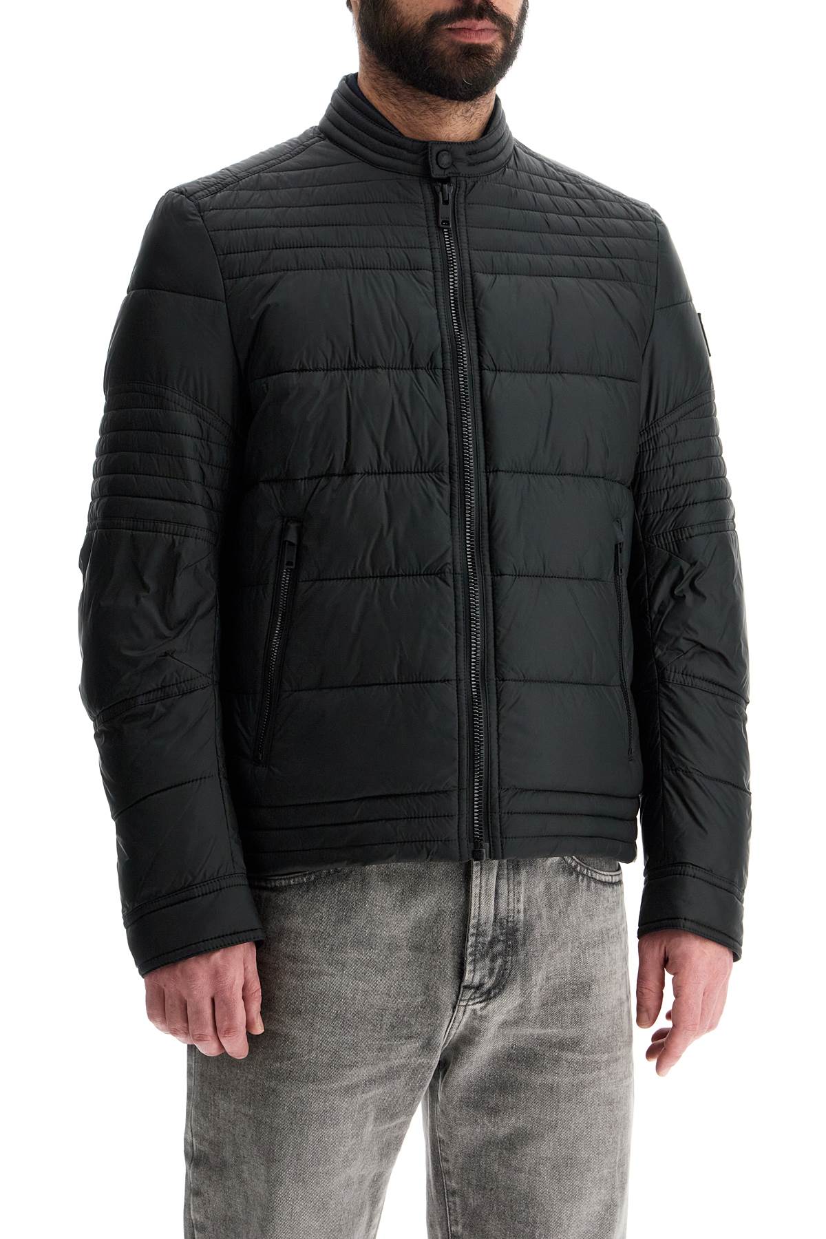 Boss Black High Collar Down Jacket Regular Fit