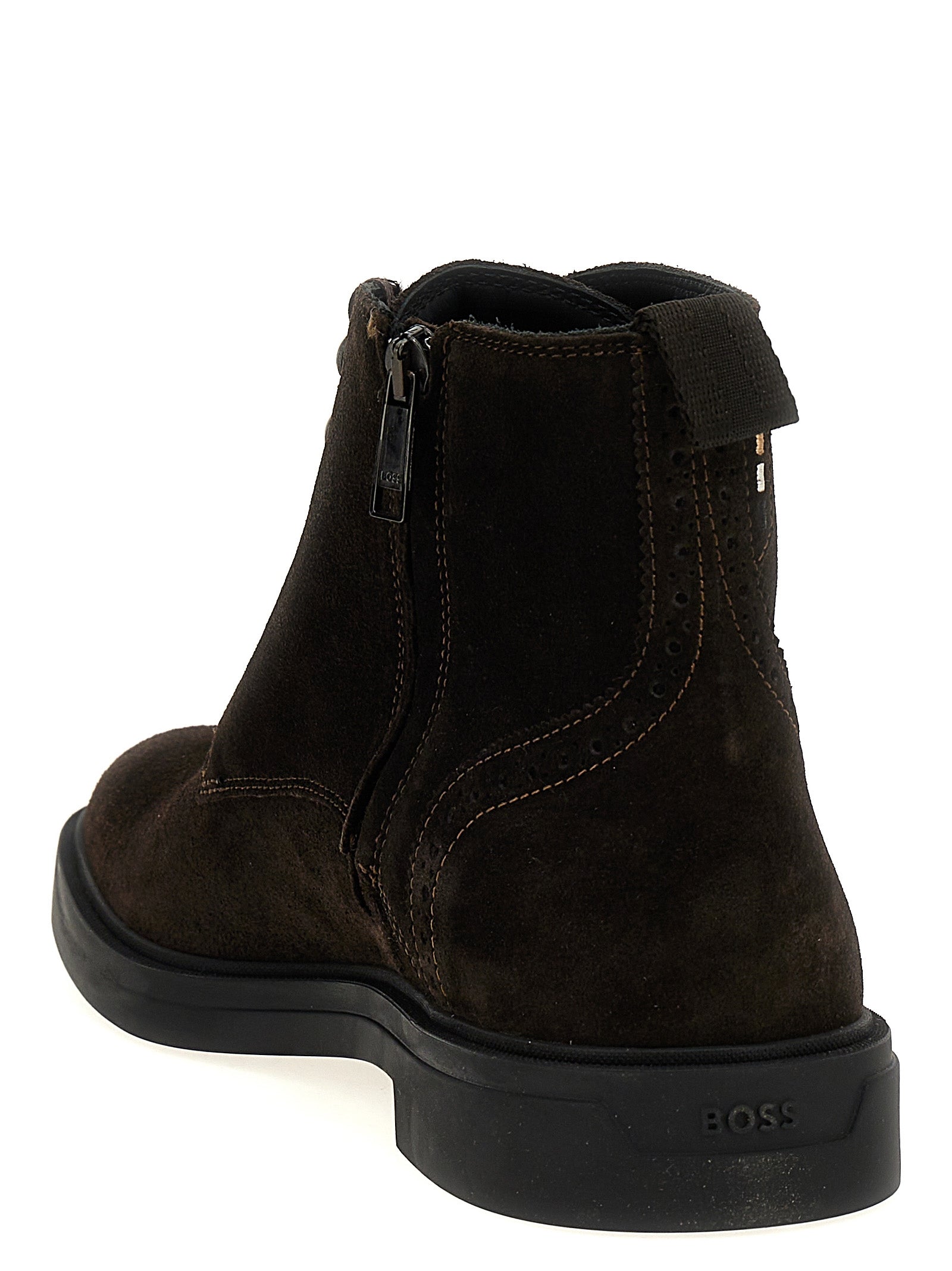 Hugo Boss Suede Ankle Boots