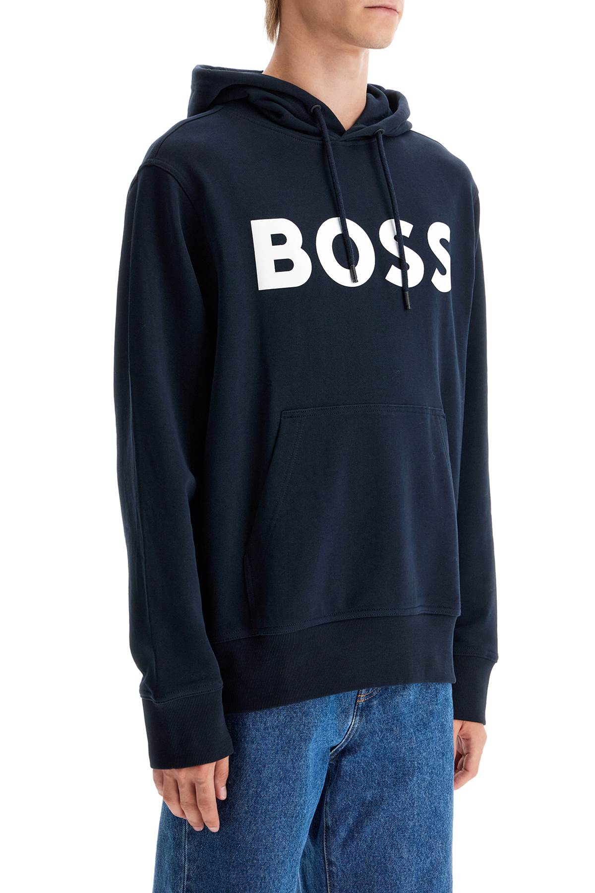 Boss Hooded Sweatshirt With