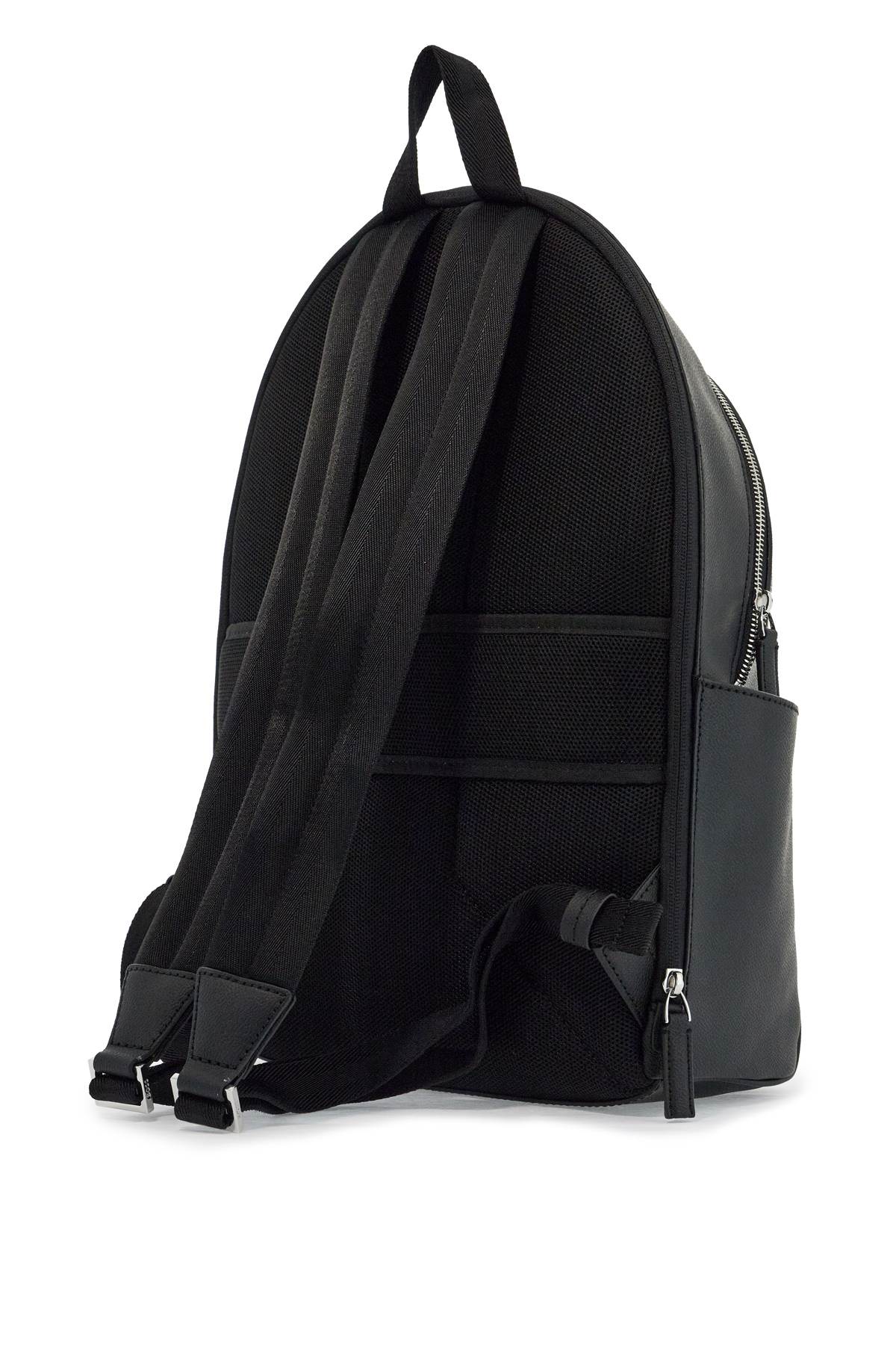 Boss Backpack With Black Geometric Pattern