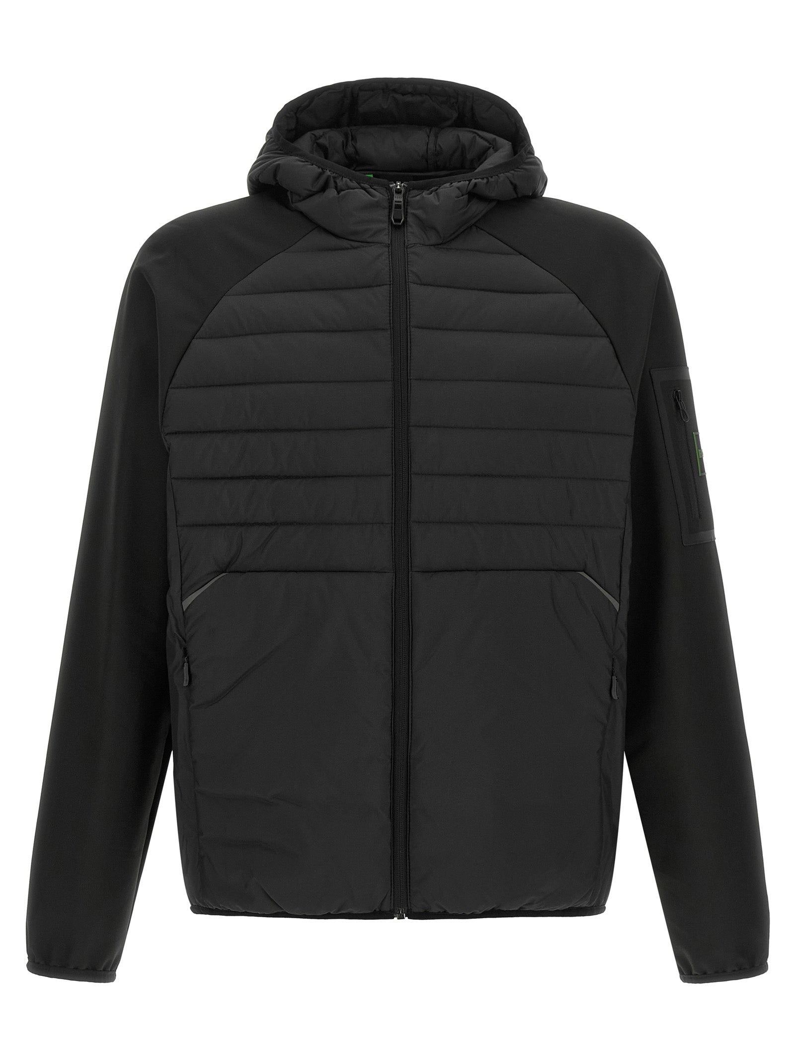 Hugo Boss Two-Material Hoodie