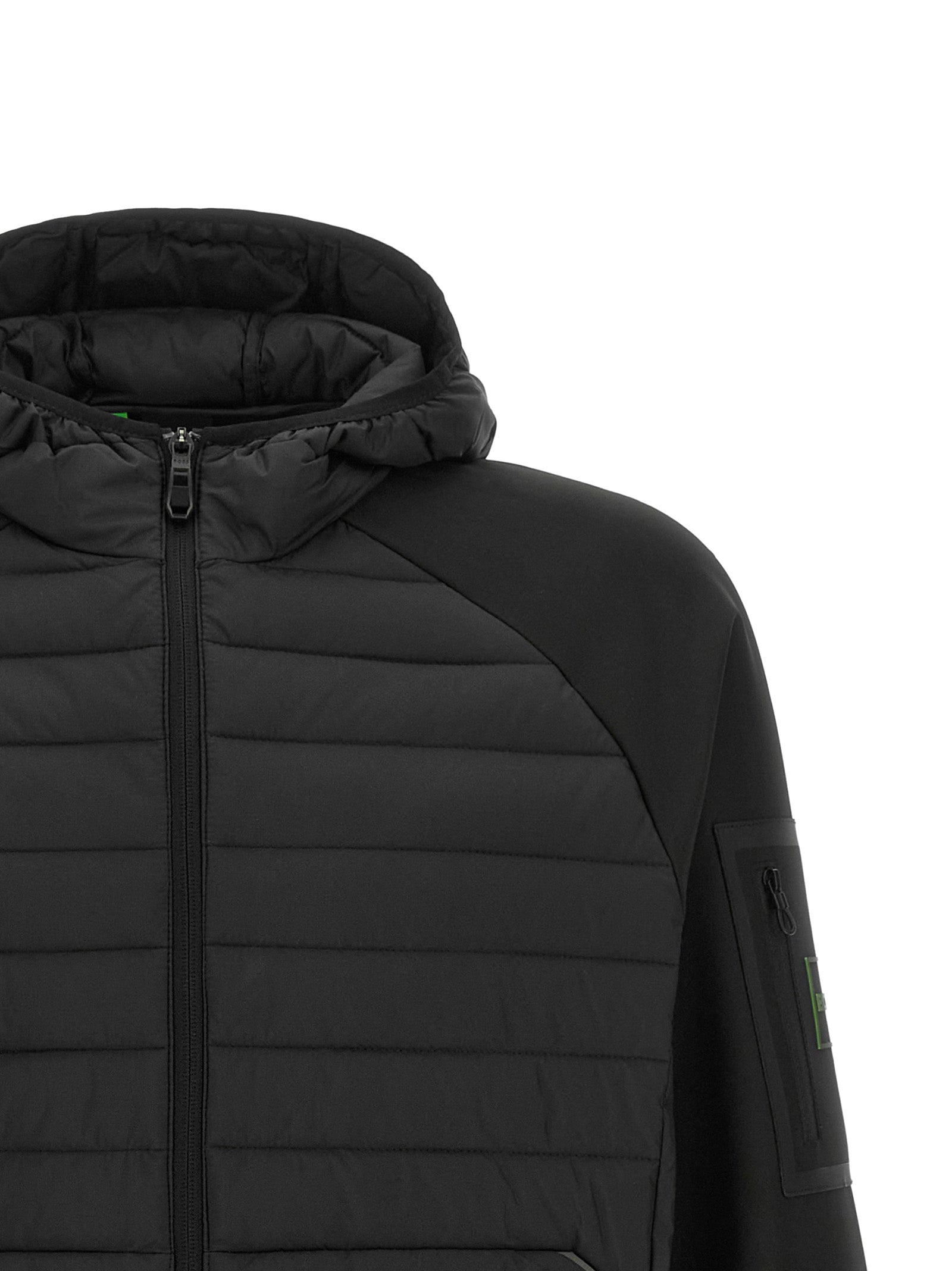 Hugo Boss Two-Material Hoodie