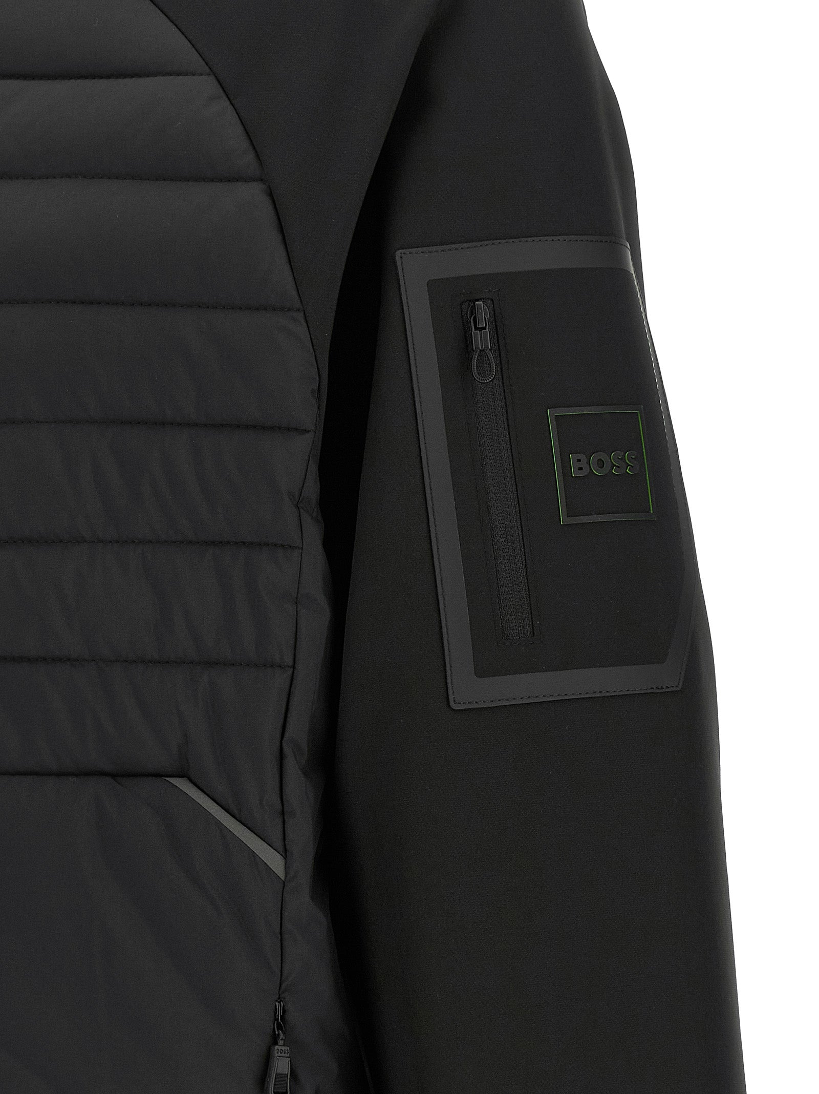 Hugo Boss Two-Material Hoodie