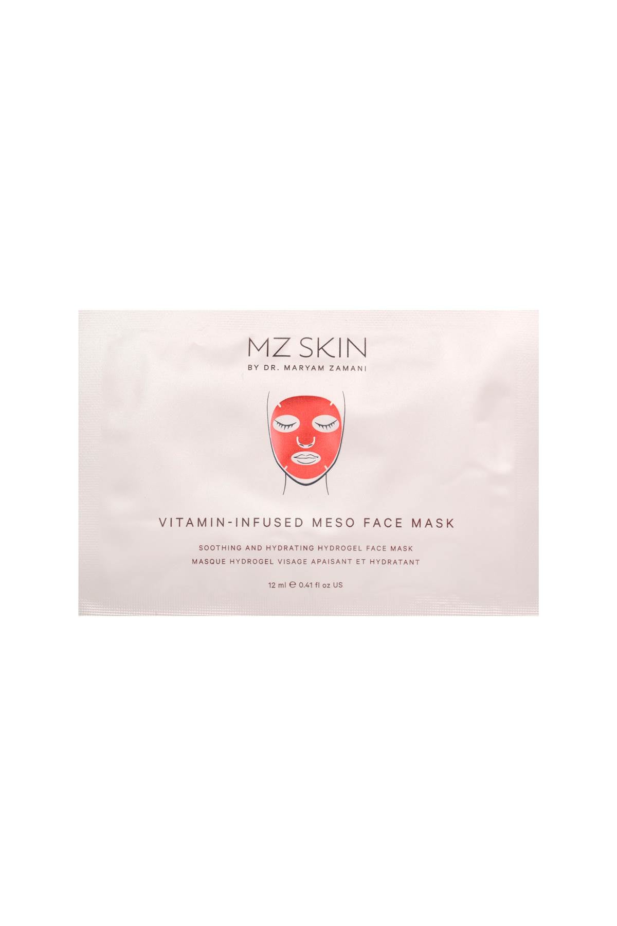 Mz Skin Hydrating And Soothing Hydrogel Face Mask 5 Pieces Of 12 Ml