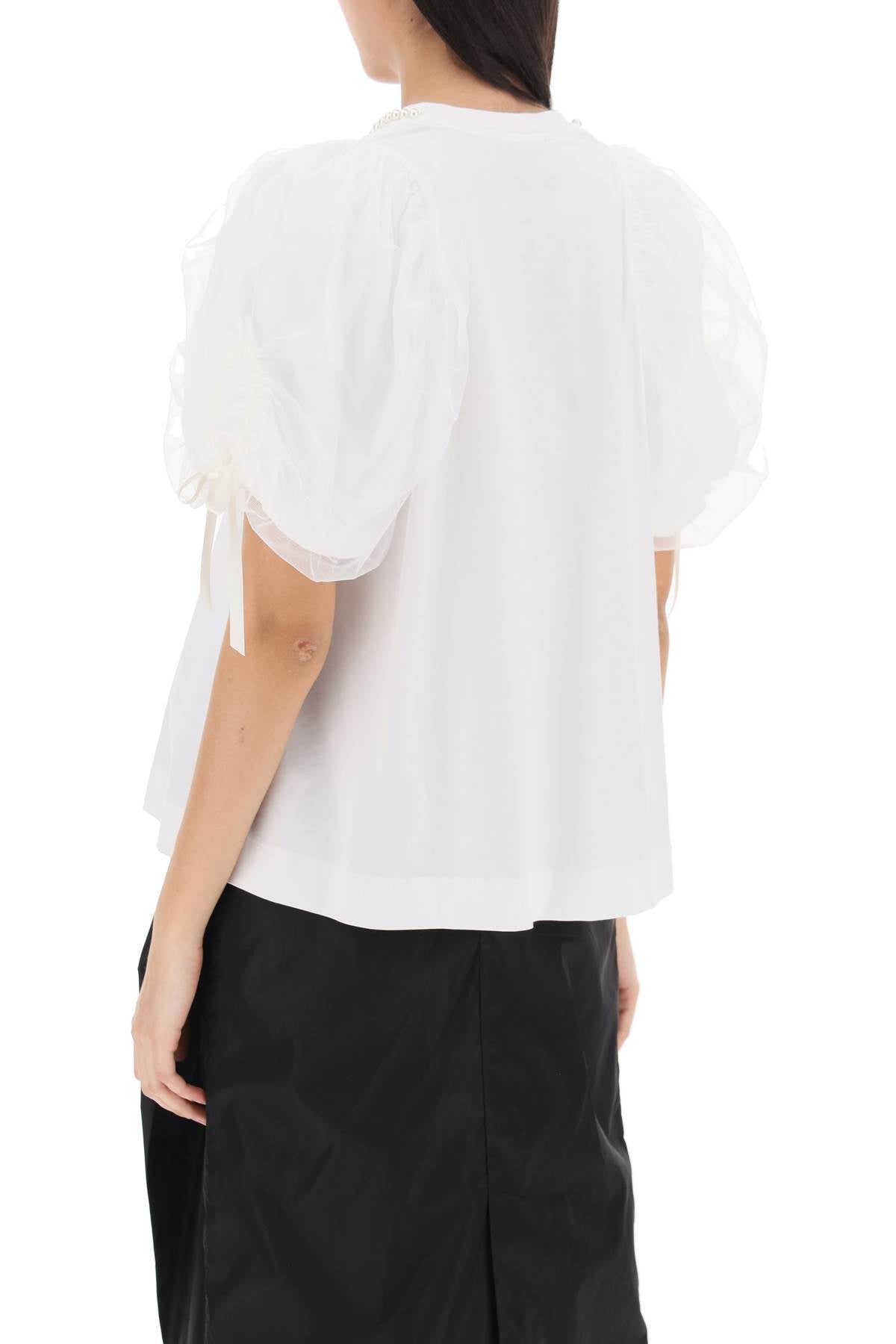 Simone Rocha Puff Sleeves T-Shirt