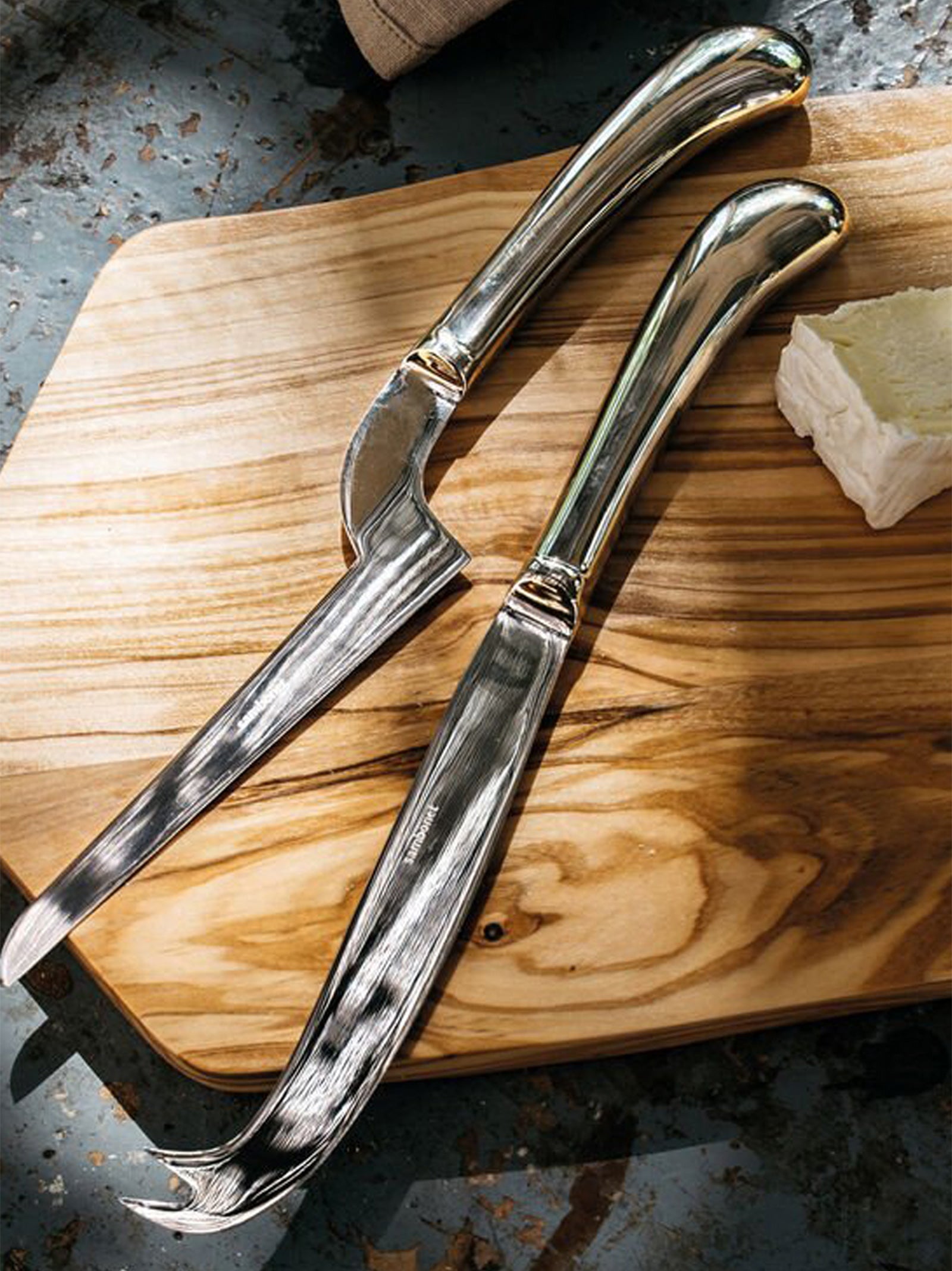 Sambonet 'Living' Set Of 4 Cheese Knives