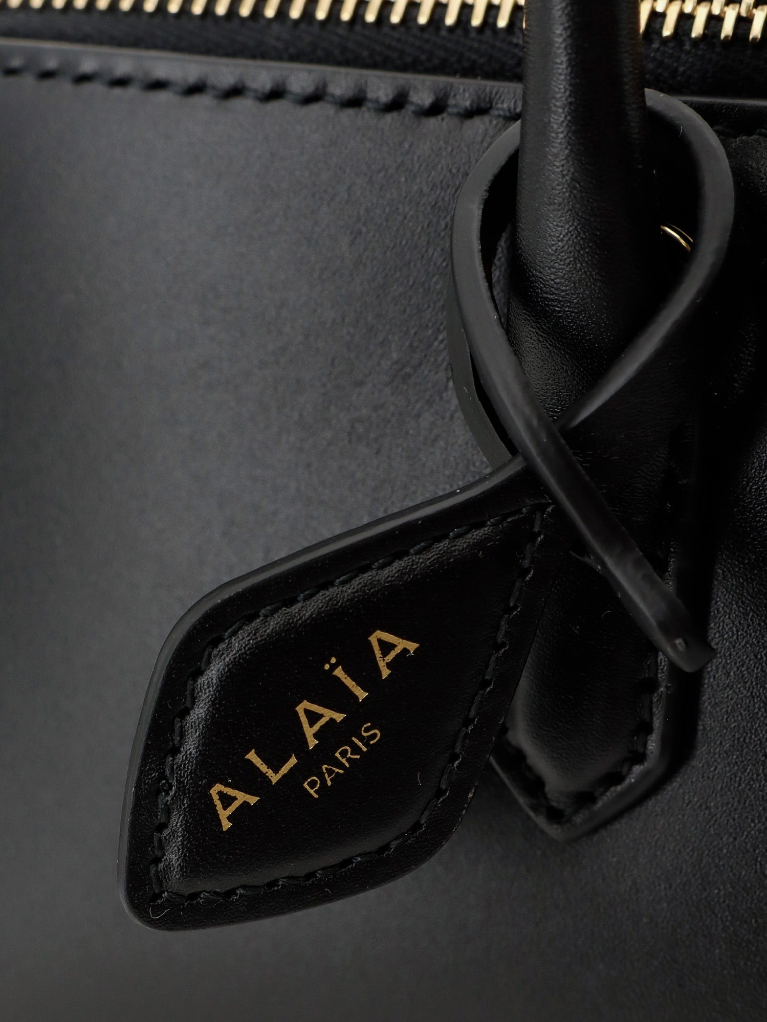 Alaïa Delta Small Leather Handbag