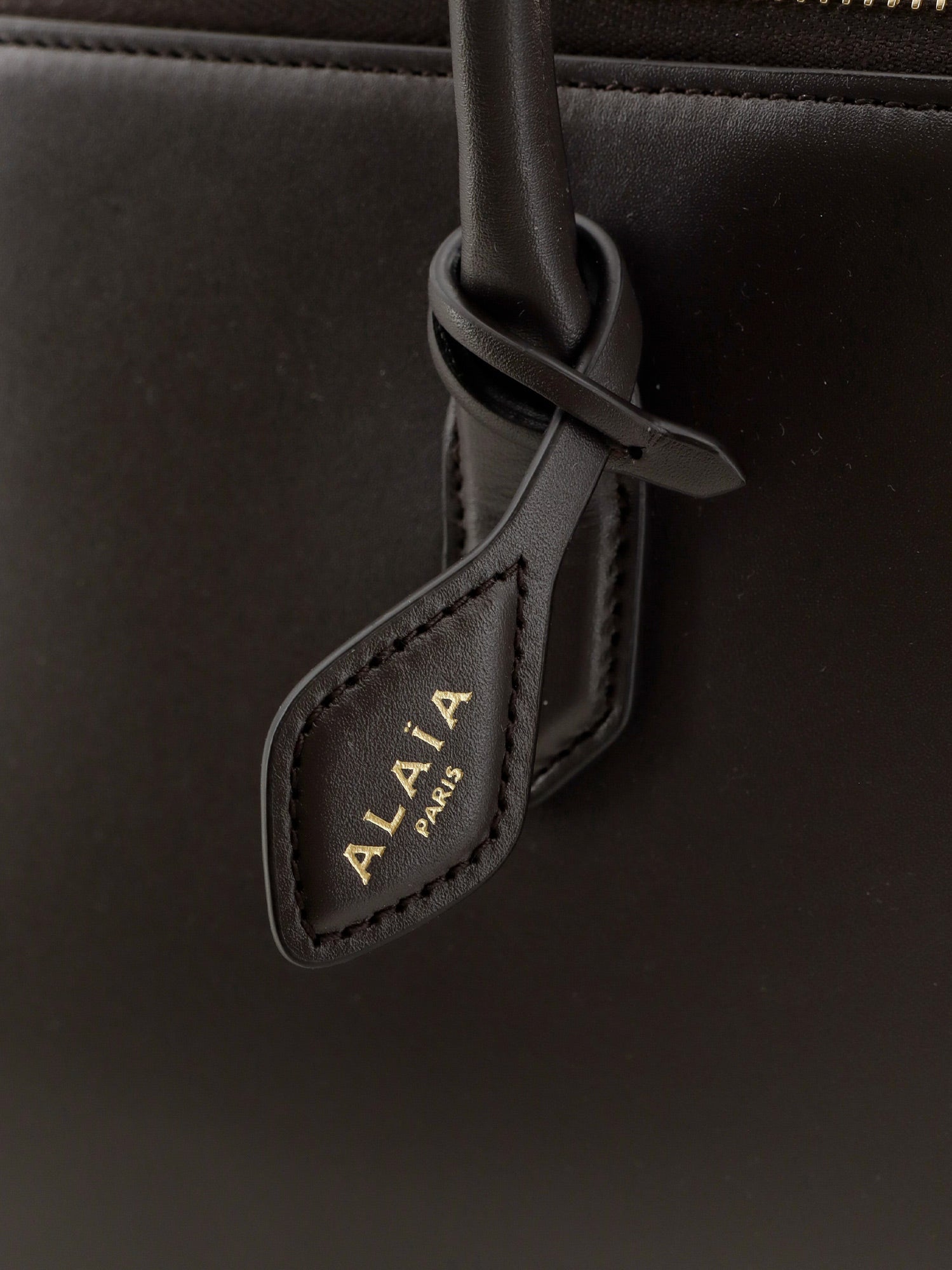 Alaïa Delta Medium Leather Handbag