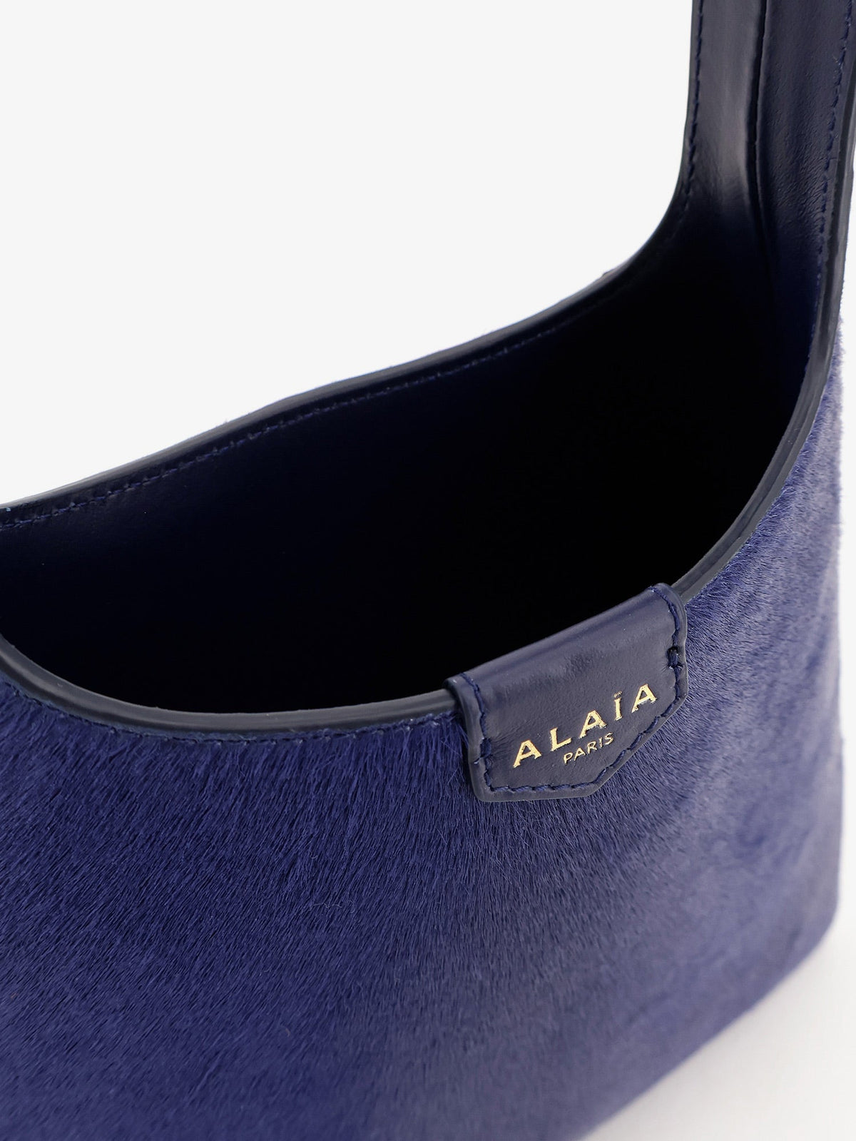 Alaïa Ponyskin Hobo Handbag
