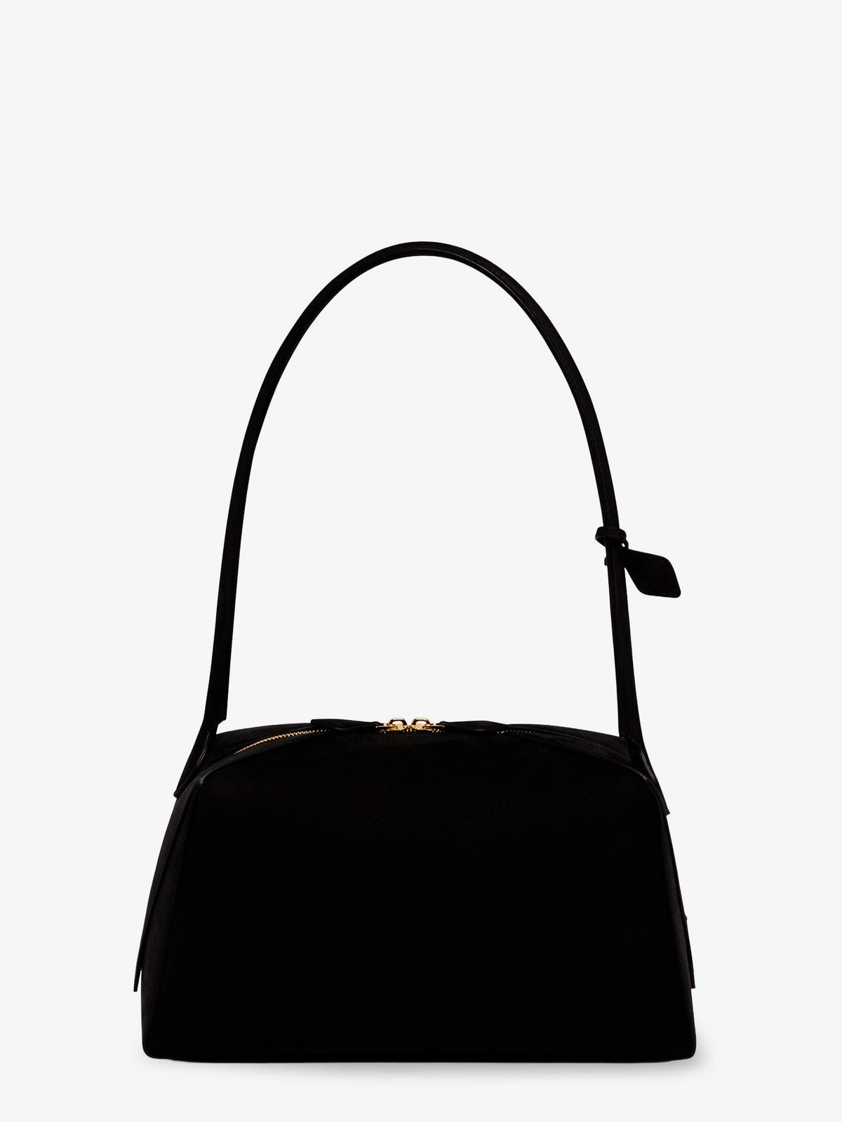 Alaïa Le Bouledogue Nubuck Shoulder Bag