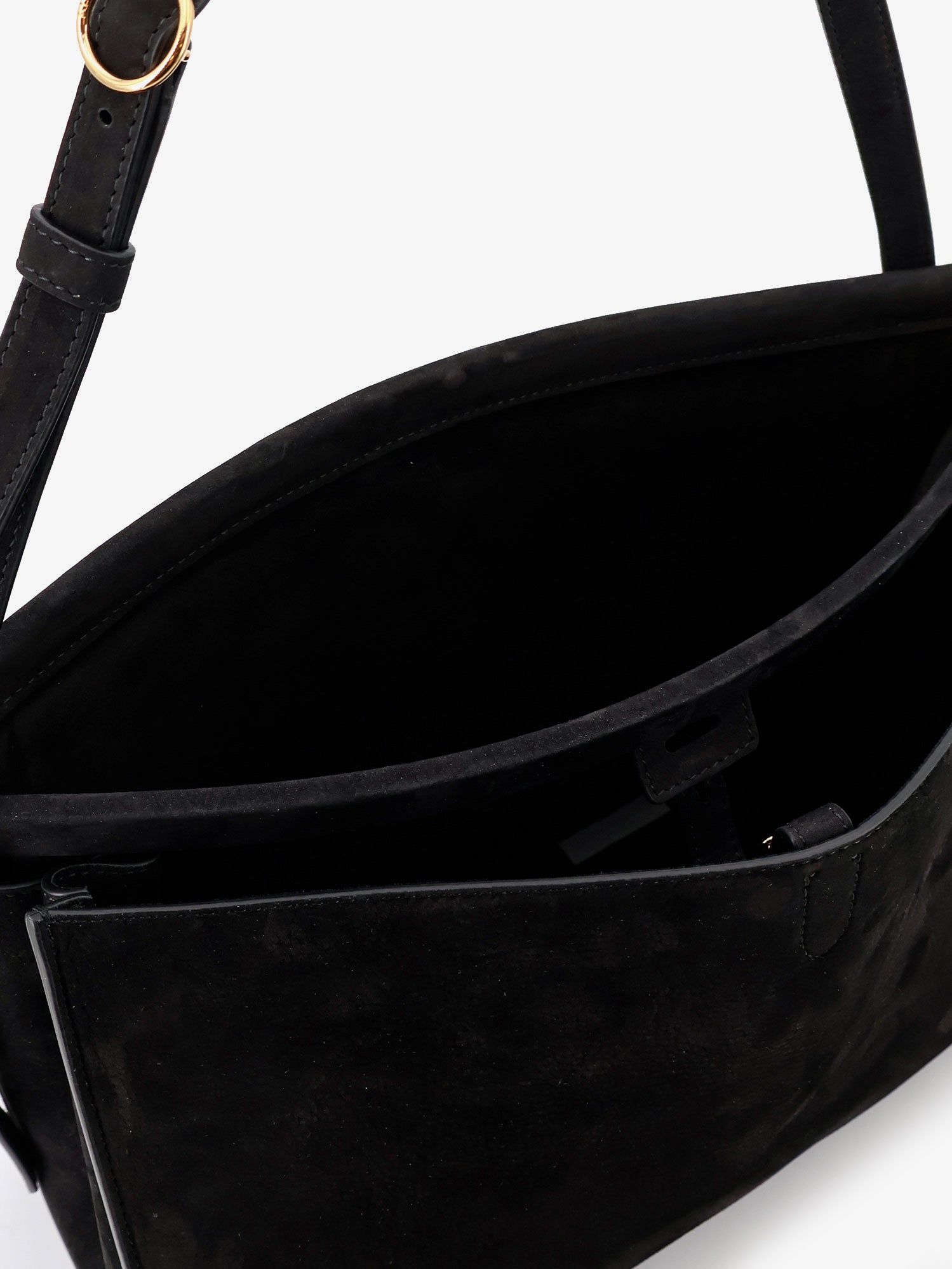 Alaïa Le Click Pocket 35 Nabuk Shoulder Bag