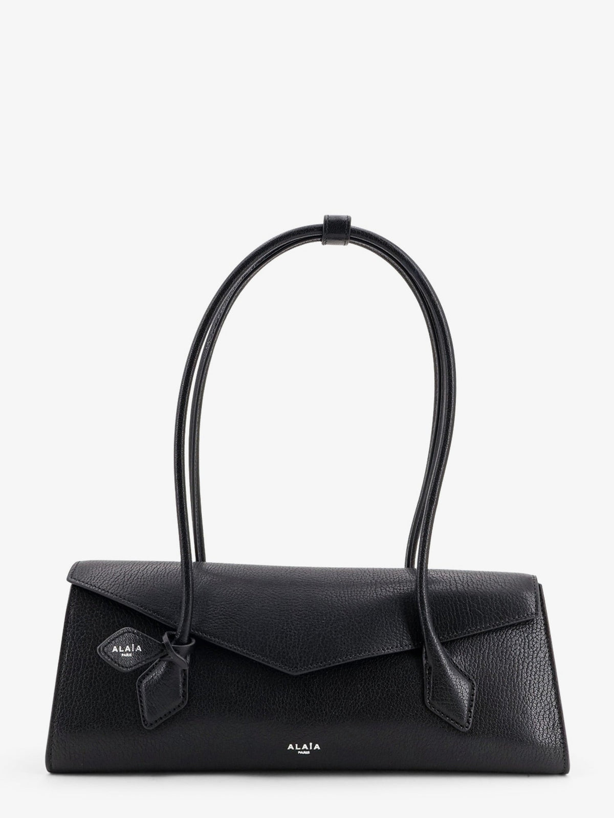 Alaïa Le Teckel Flap Leather Handbag