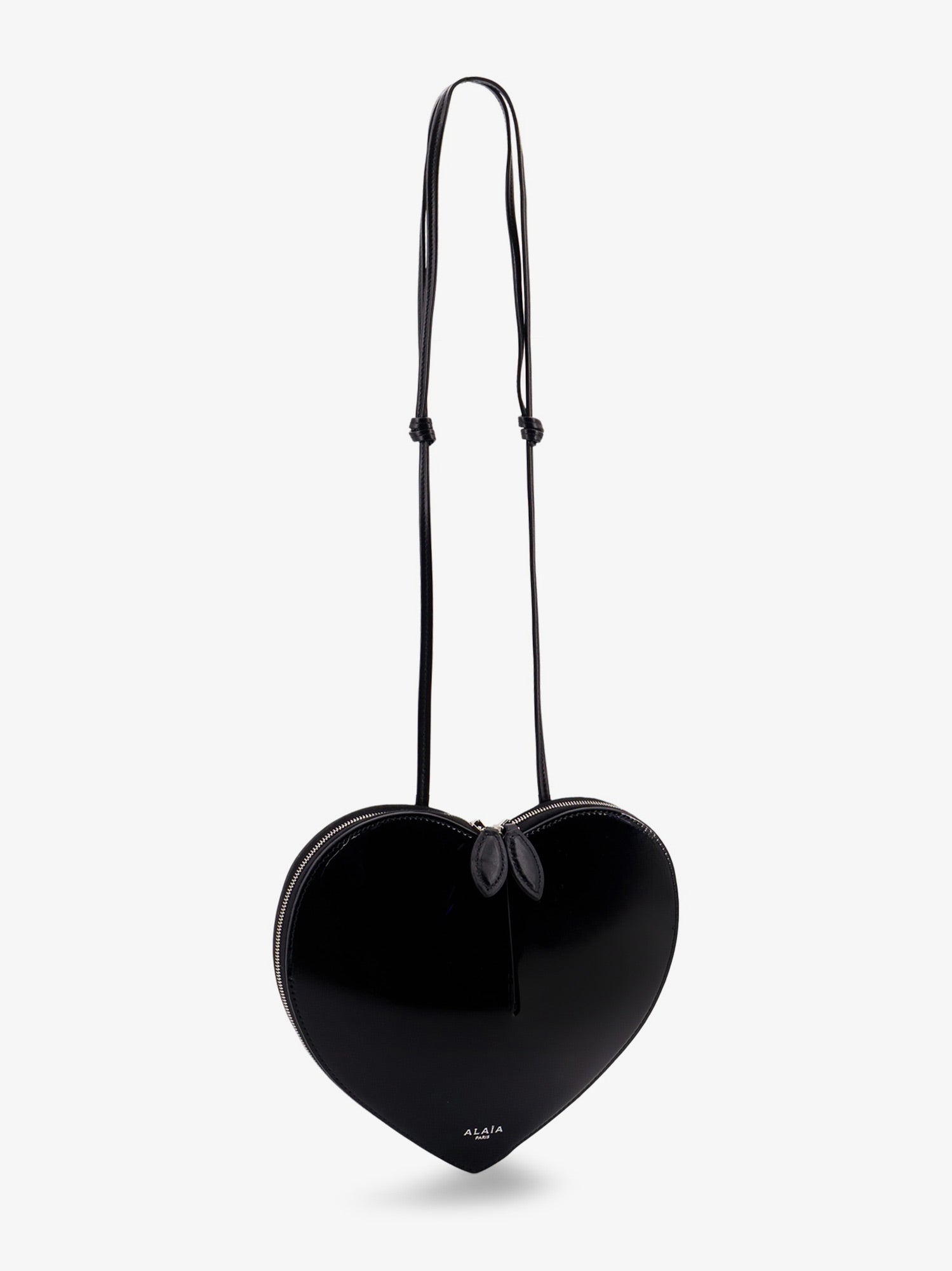 Alaïa Le Coeur Patent Leather Crossbody Bag