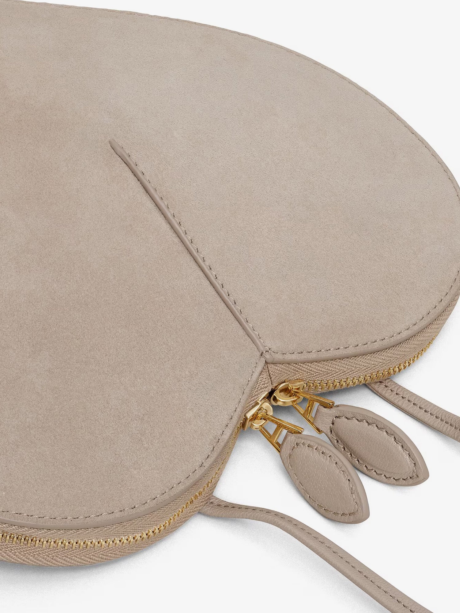 Alaïa Le Coeur Suede And Leather Crossbody Bag