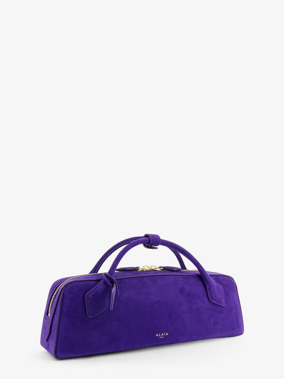 Alaïa Teckel Clutch Suede Handbag