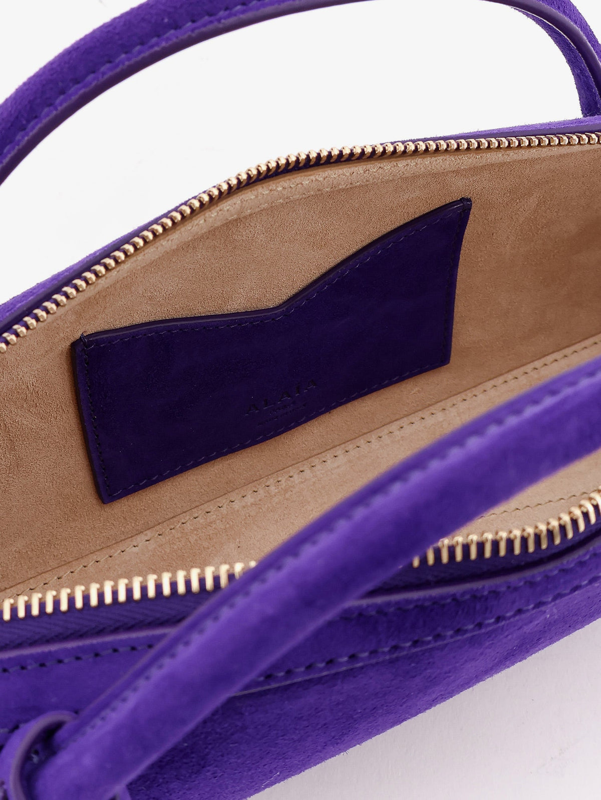 Alaïa Teckel Clutch Suede Handbag
