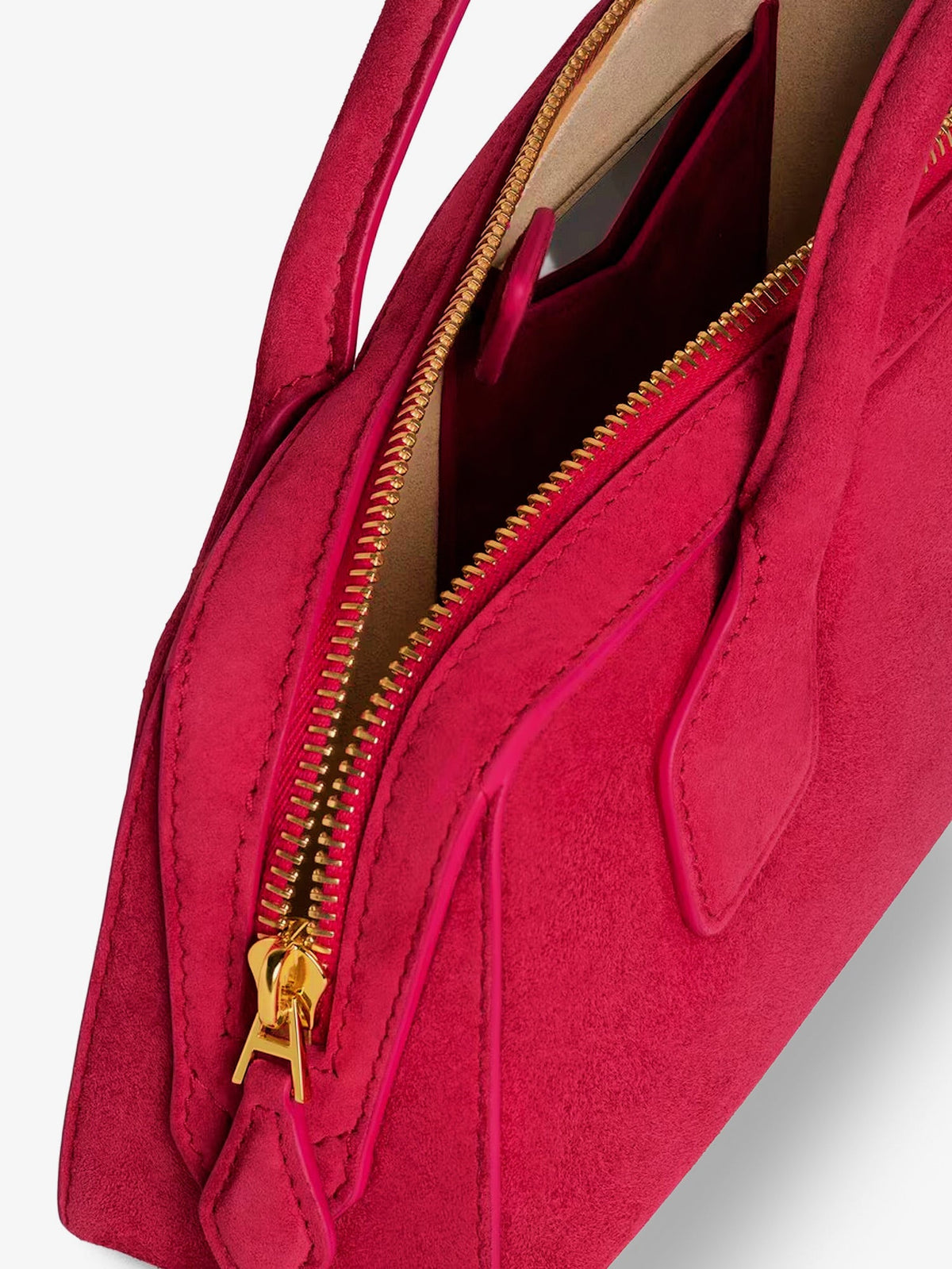Alaïa Teckel Clutch Suede Handbag