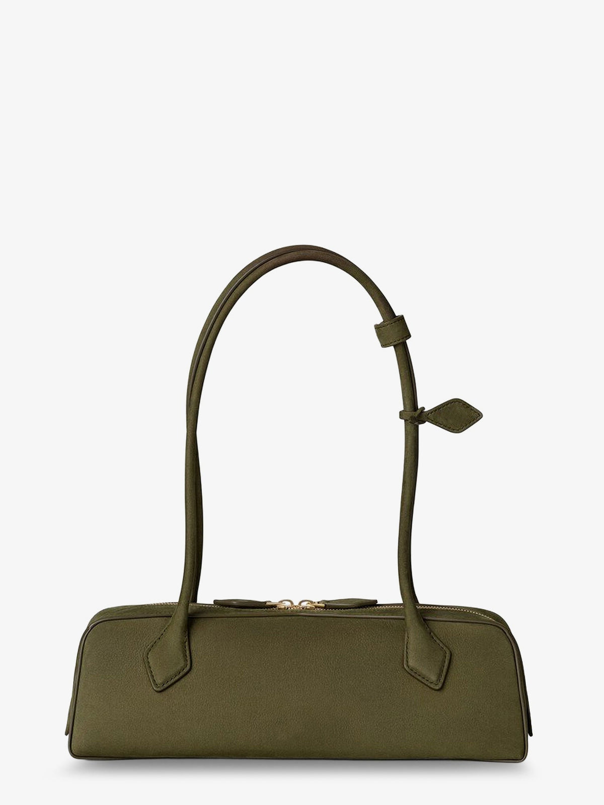 Alaïa Teckel Medium Suede Shoulder Bag
