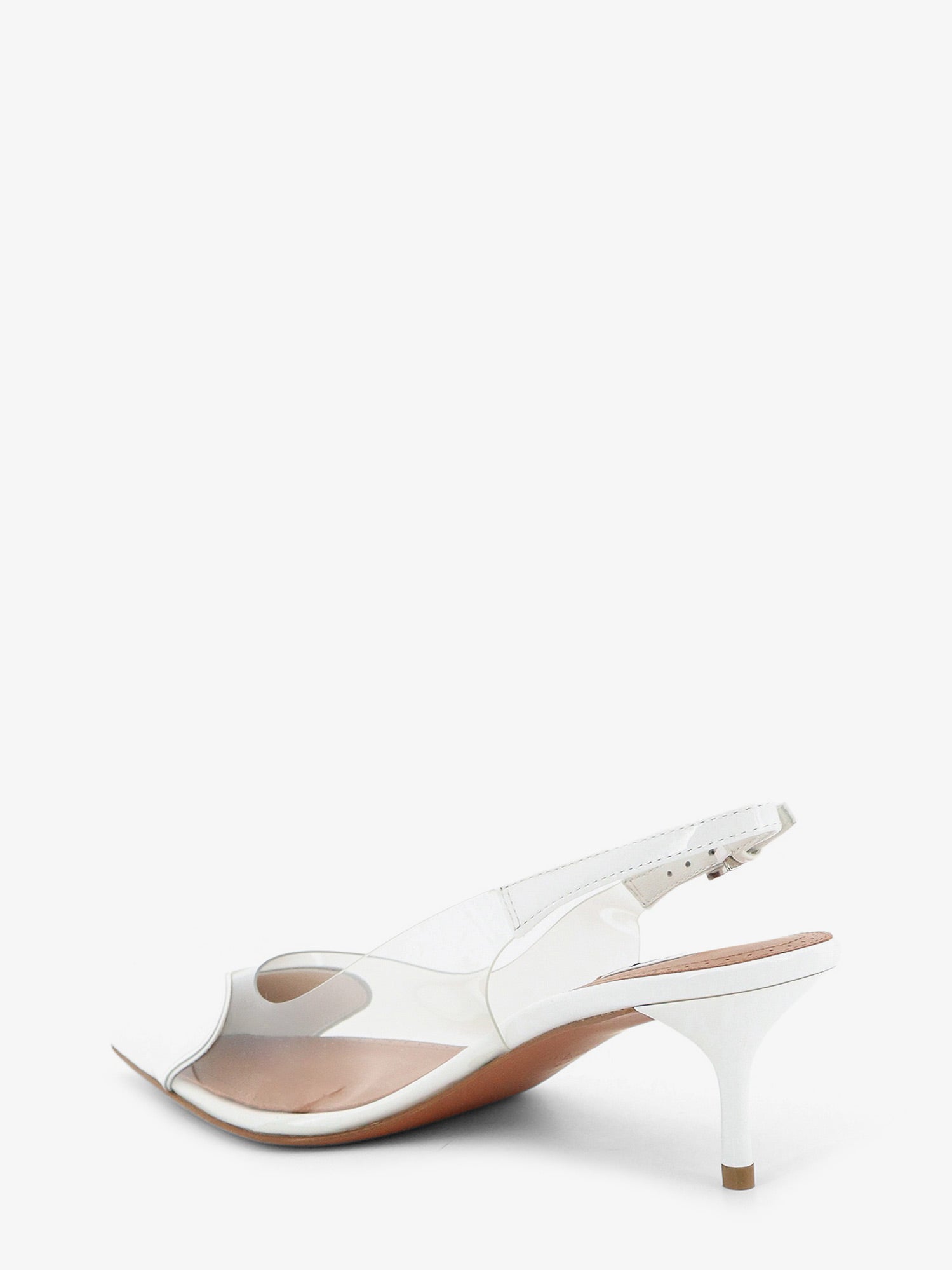 Alaïa Le Coeur Slingback Pvc And Leather Pumps