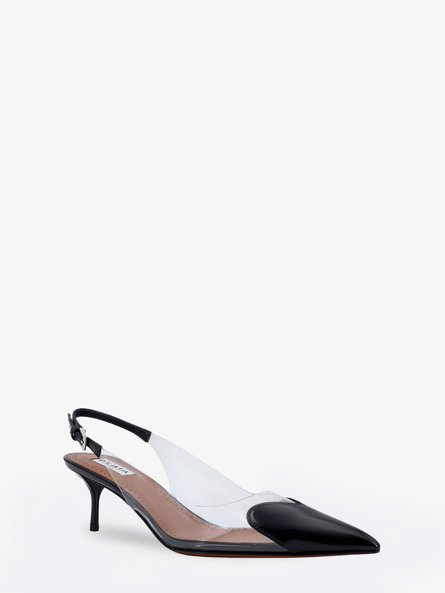 Alaïa Le Coeur Slingback Pvc And Leather Pumps