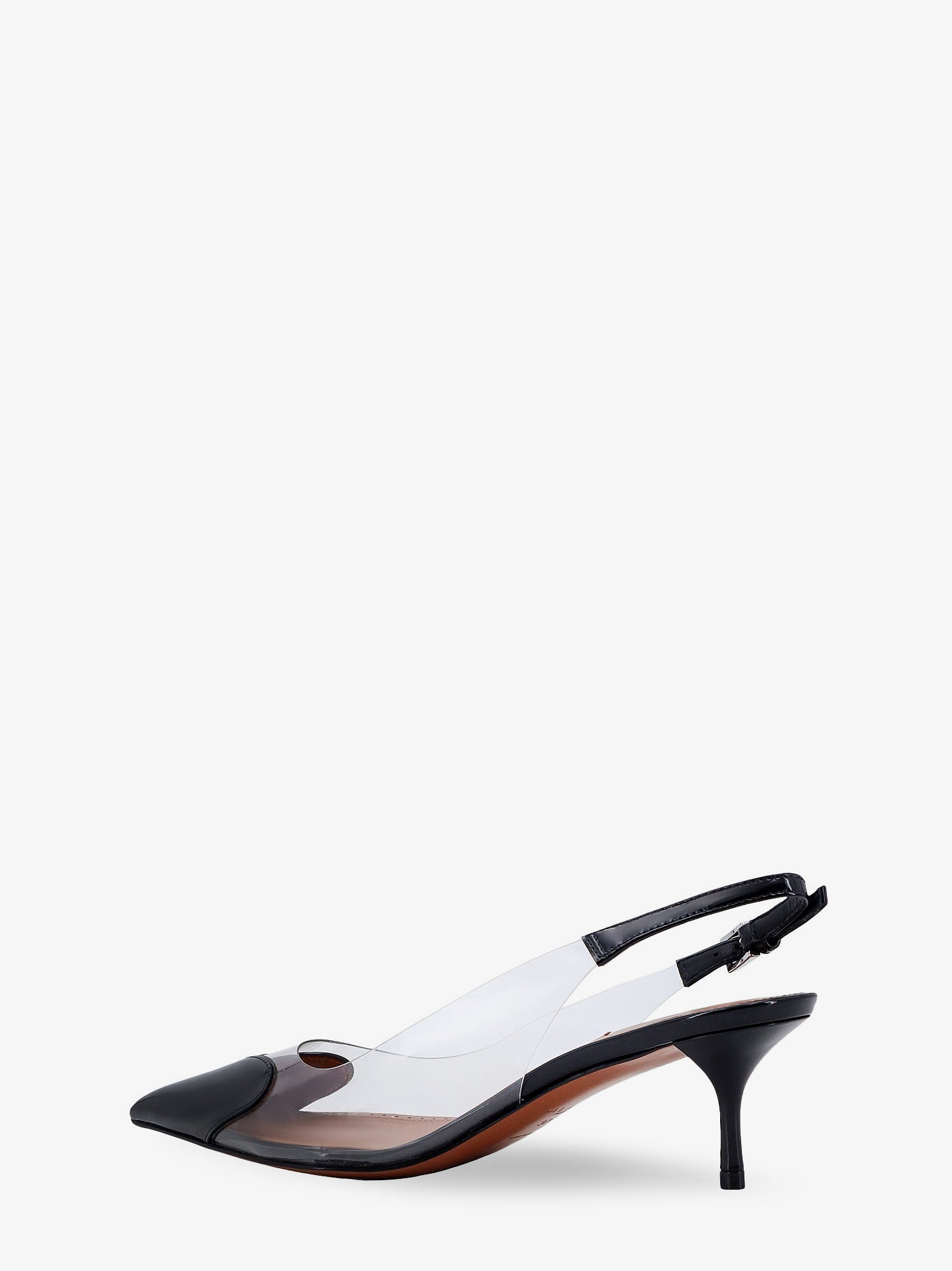 Alaïa Le Coeur Slingback Pvc And Leather Pumps
