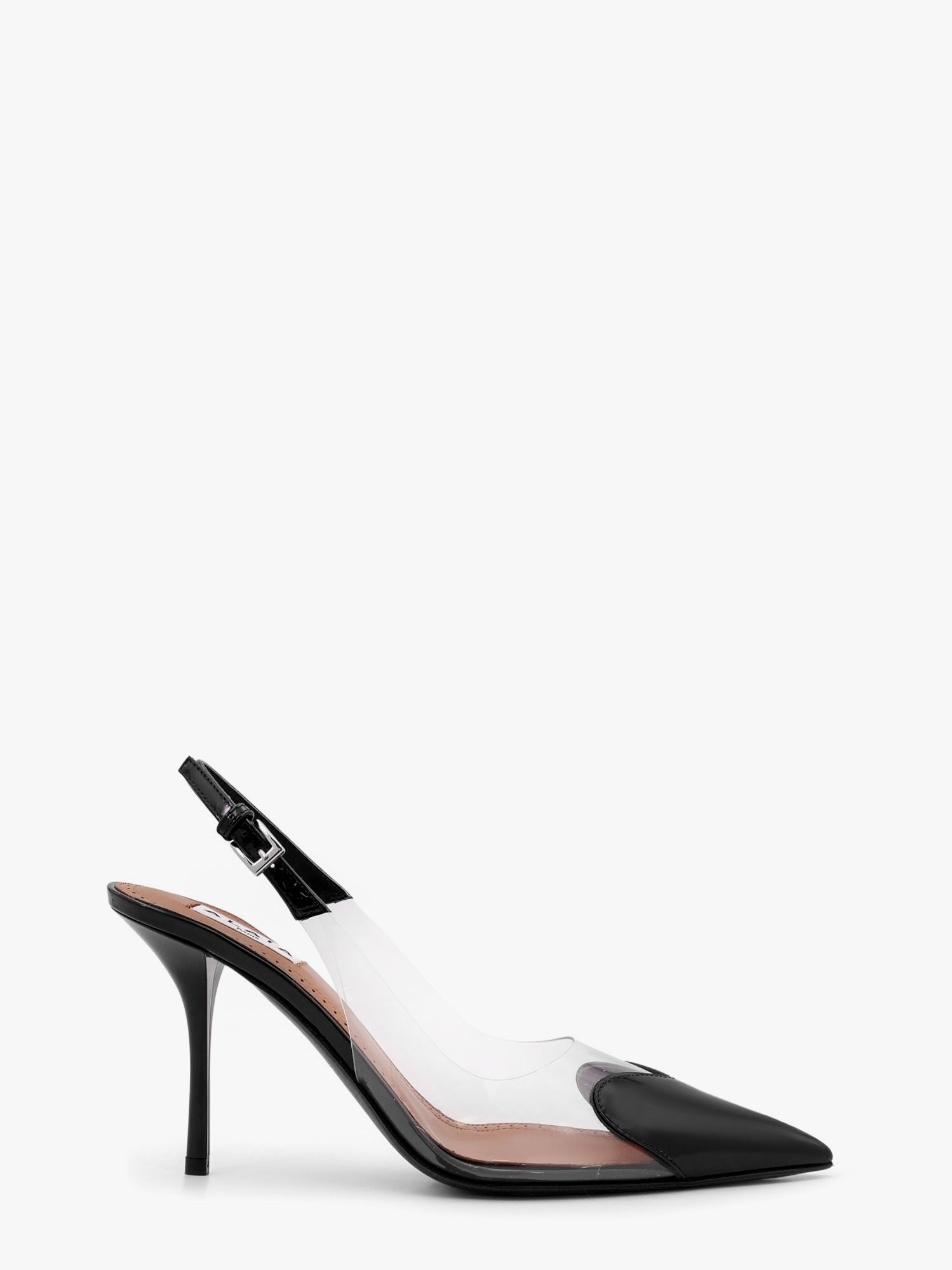 Alaïa Le Coeur Slingback Pvc And Leather Pumps