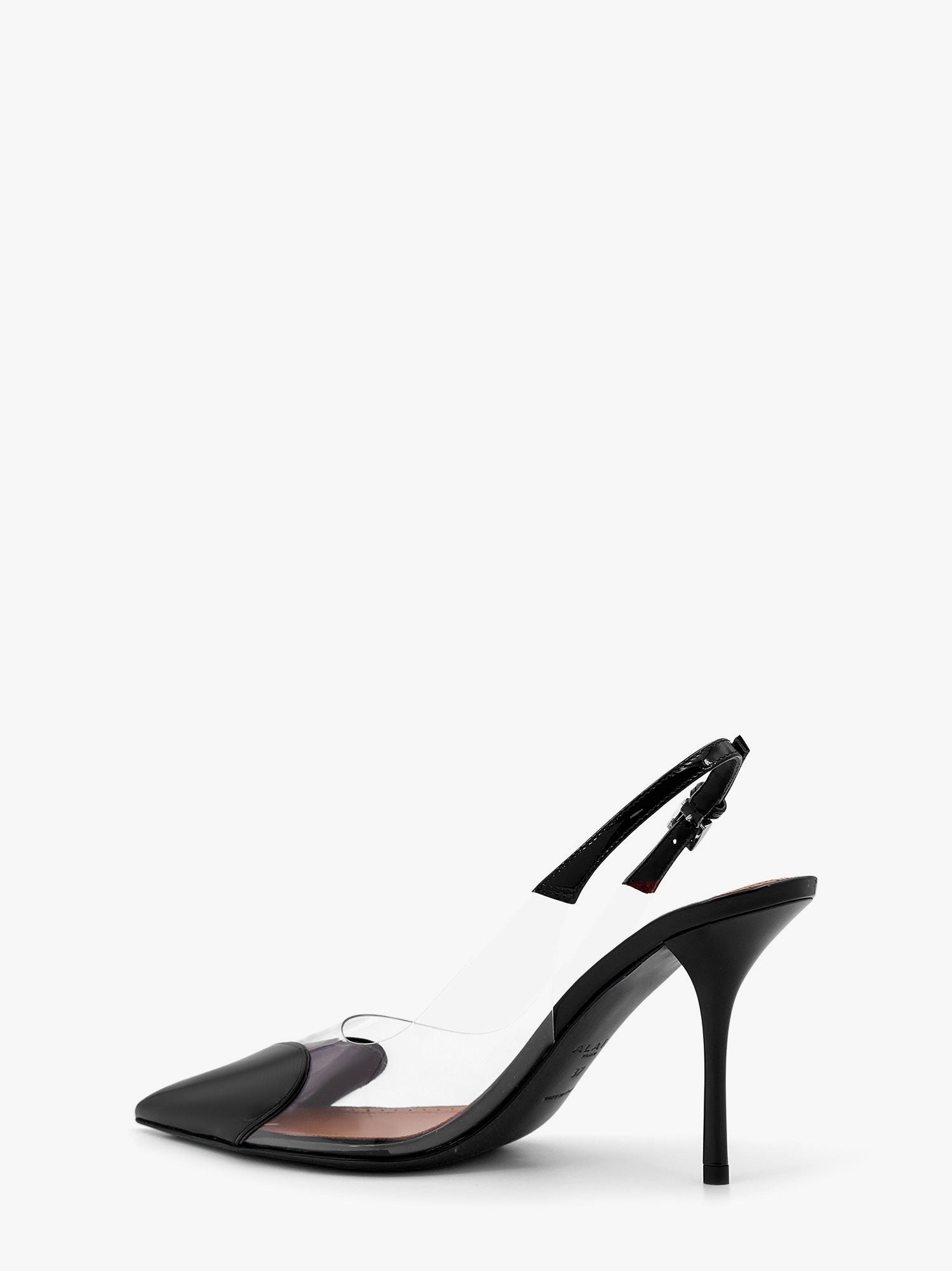 Alaïa Le Coeur Slingback Pvc And Leather Pumps