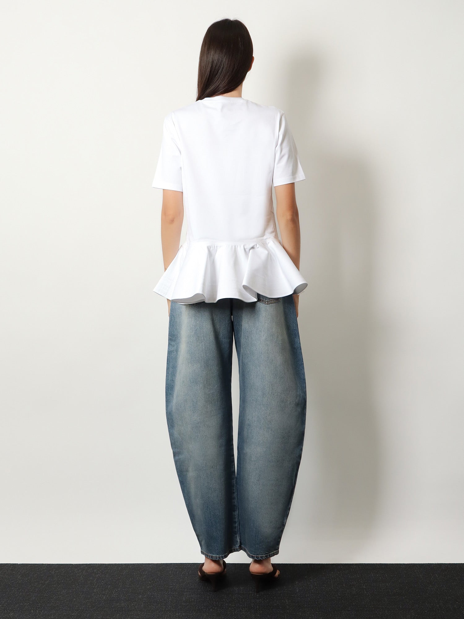 Alaïa Crinoline Cotton Jersey T-shirt