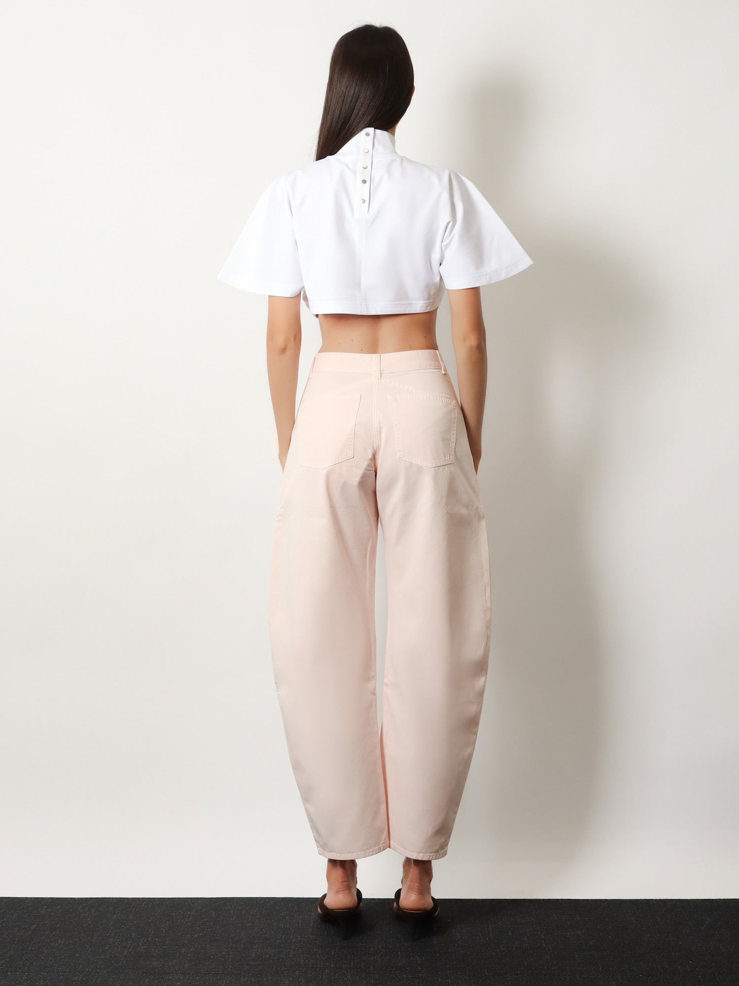 Alaïa Barrel Fit Denim Trousers