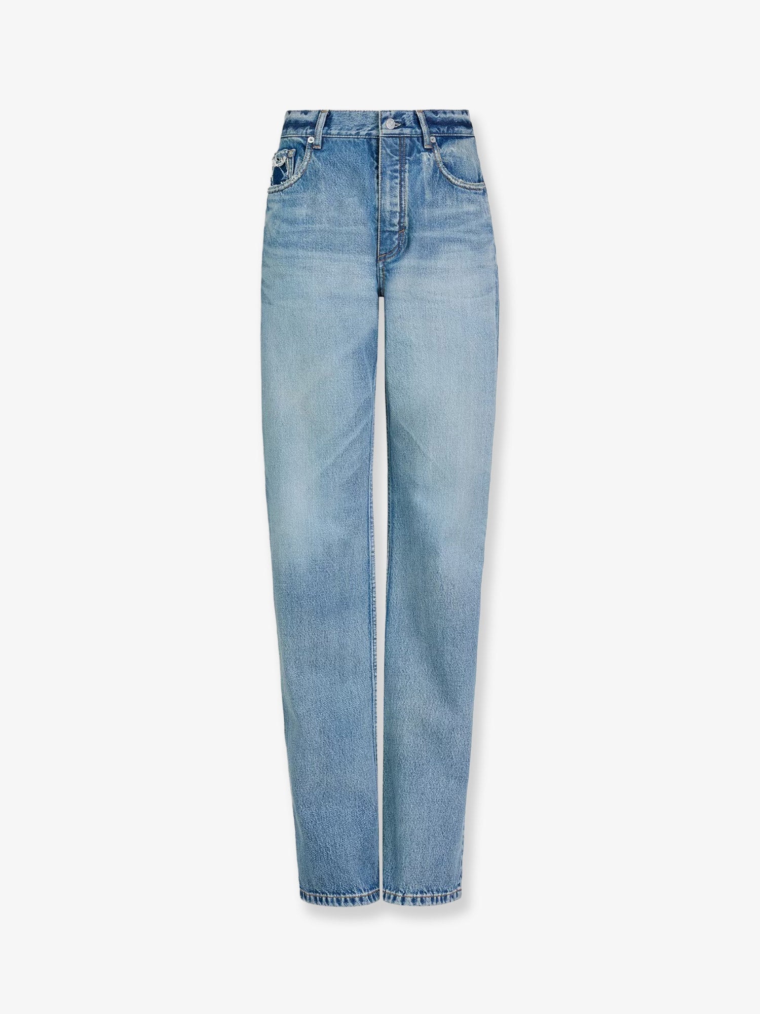 Alaïa Blue Denim Jeans