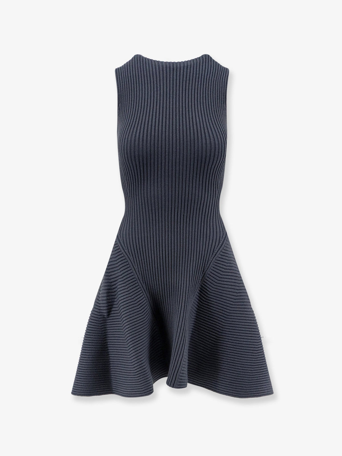 Alaïa Ribbed Skater Dress