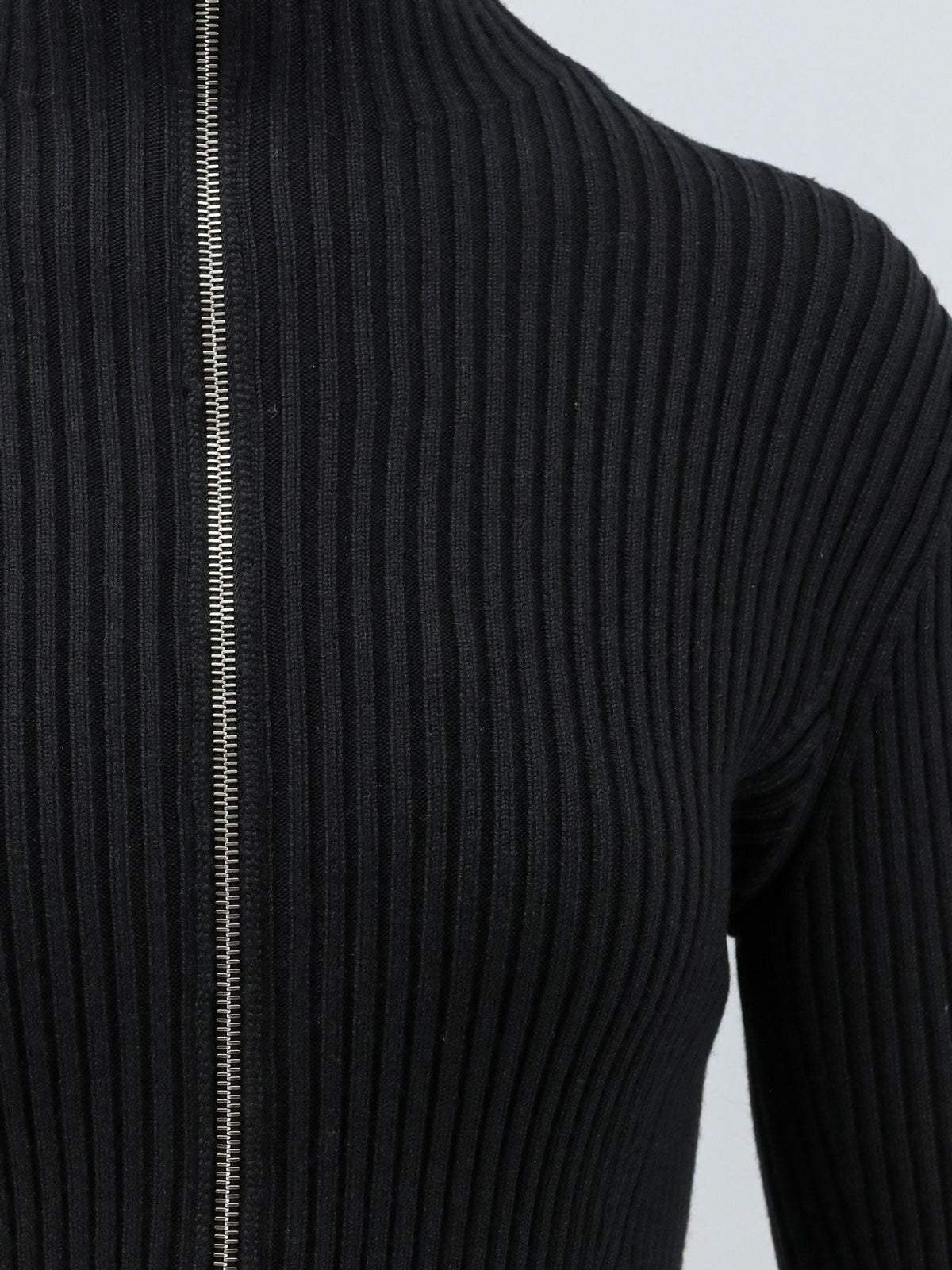 Alaïa Wool Blend Sweater With Ribbed Pattern