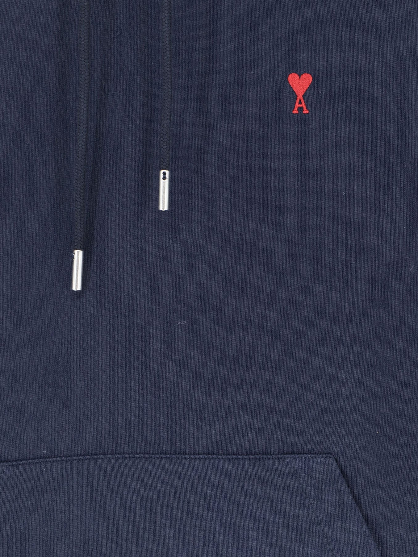 AMI Paris Hooded Cotton Sweatshirt