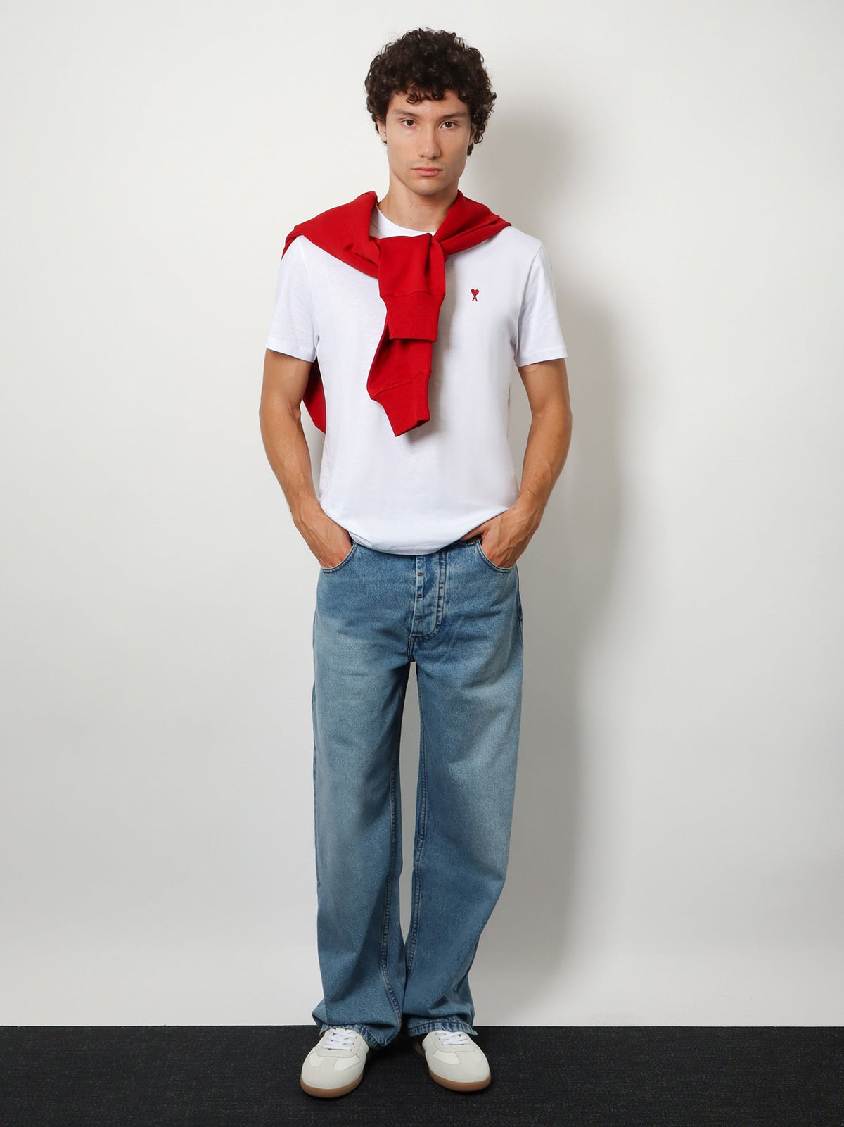 AMI Paris Biologic Cotton T-shirt
