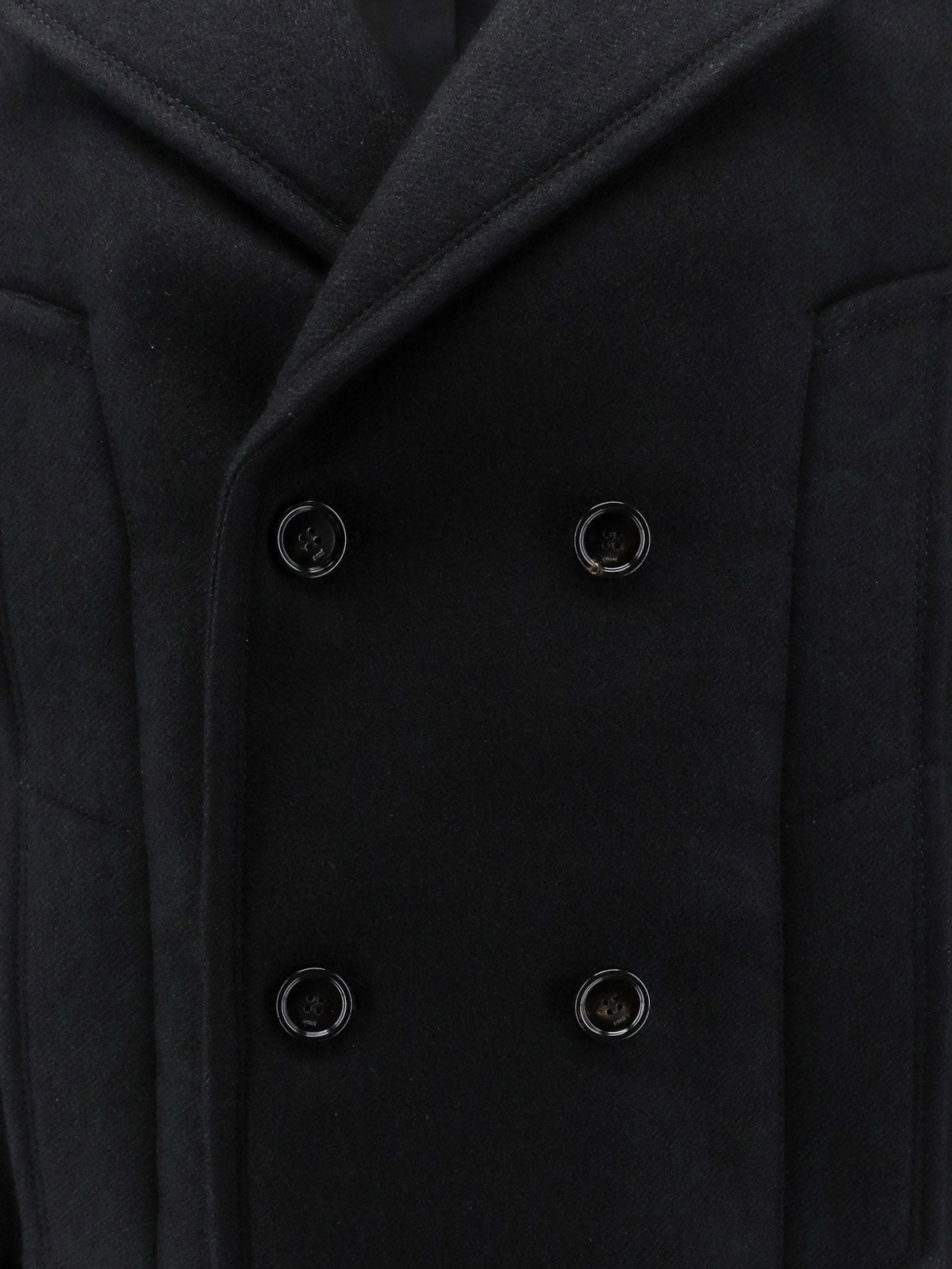 AMI Paris Virgin Wool Peacoat