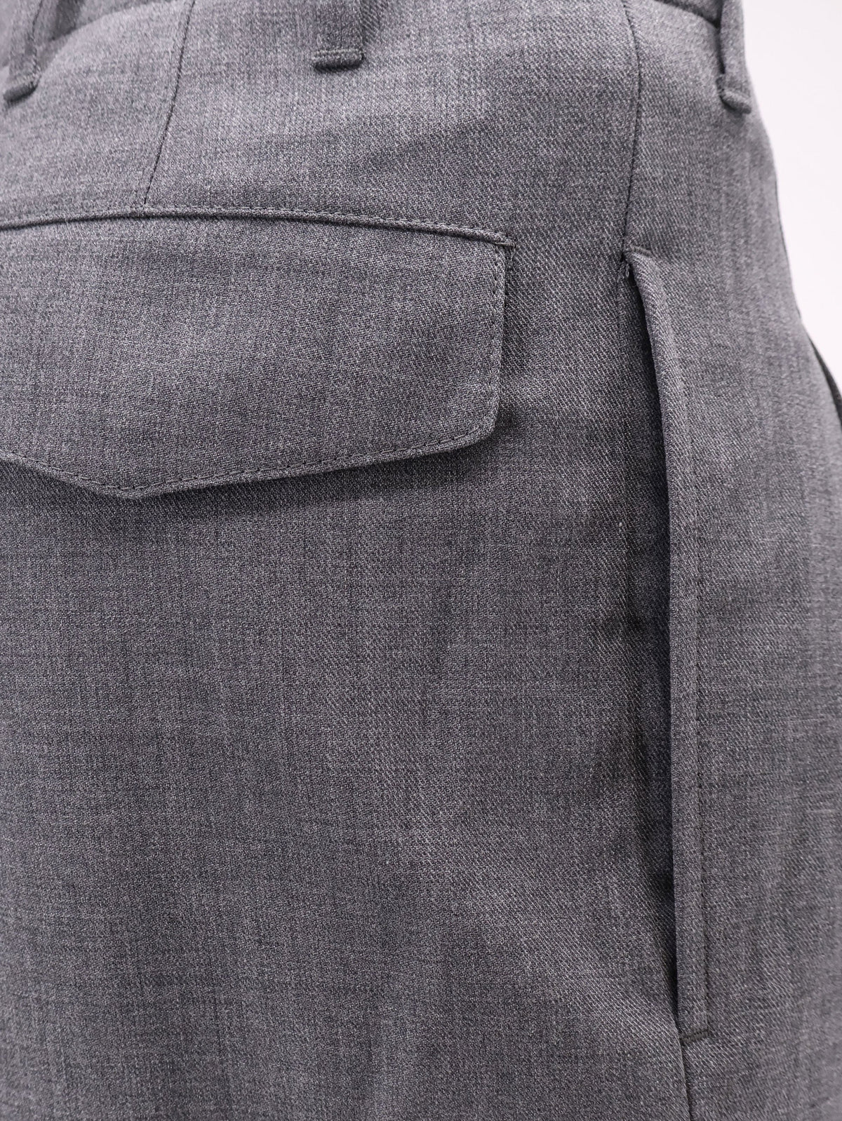 AMI Paris Virgin Wool Trousers