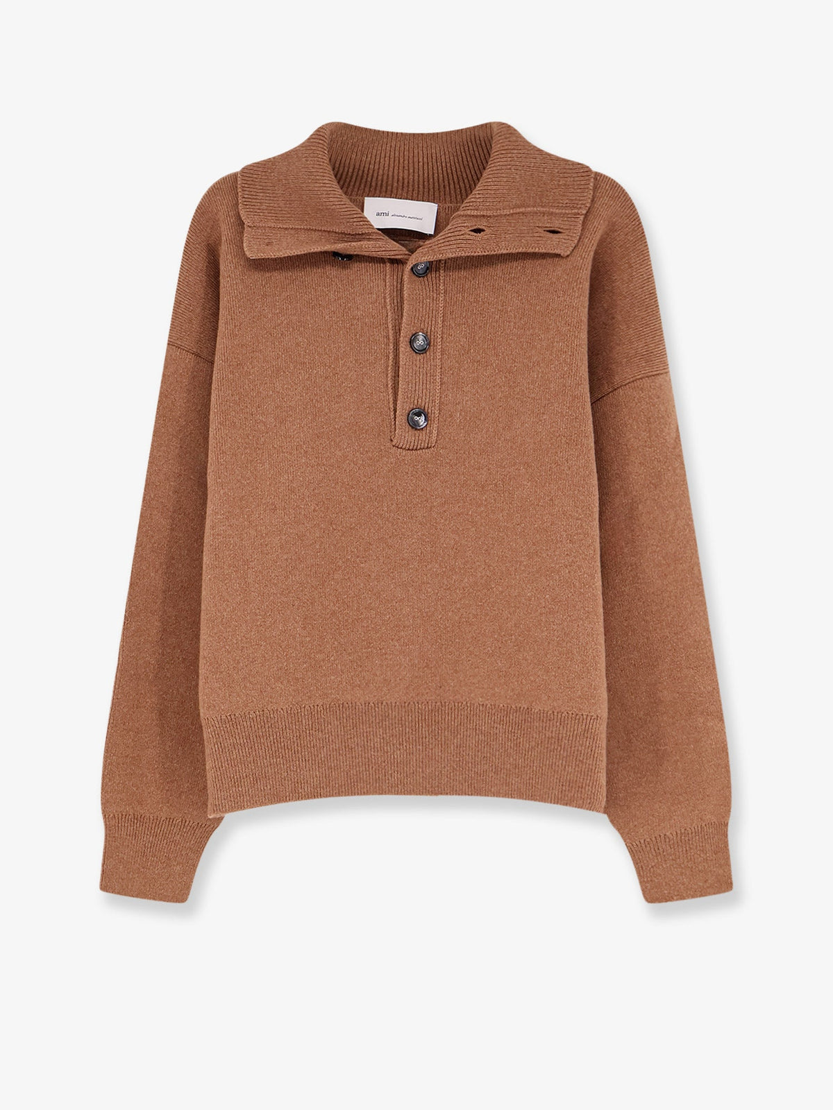 AMI Paris Wool Knit Cardigan