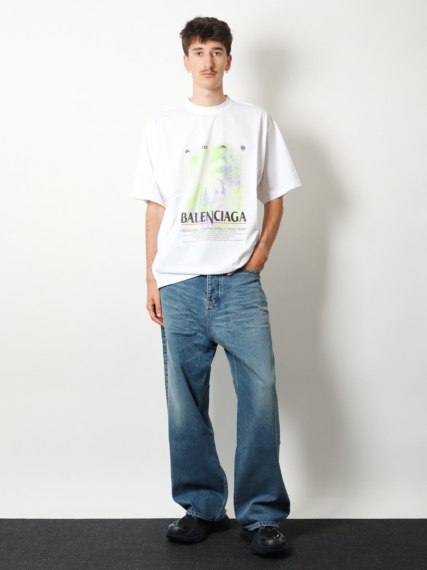 Balenciaga The Window Cotton T-shirt