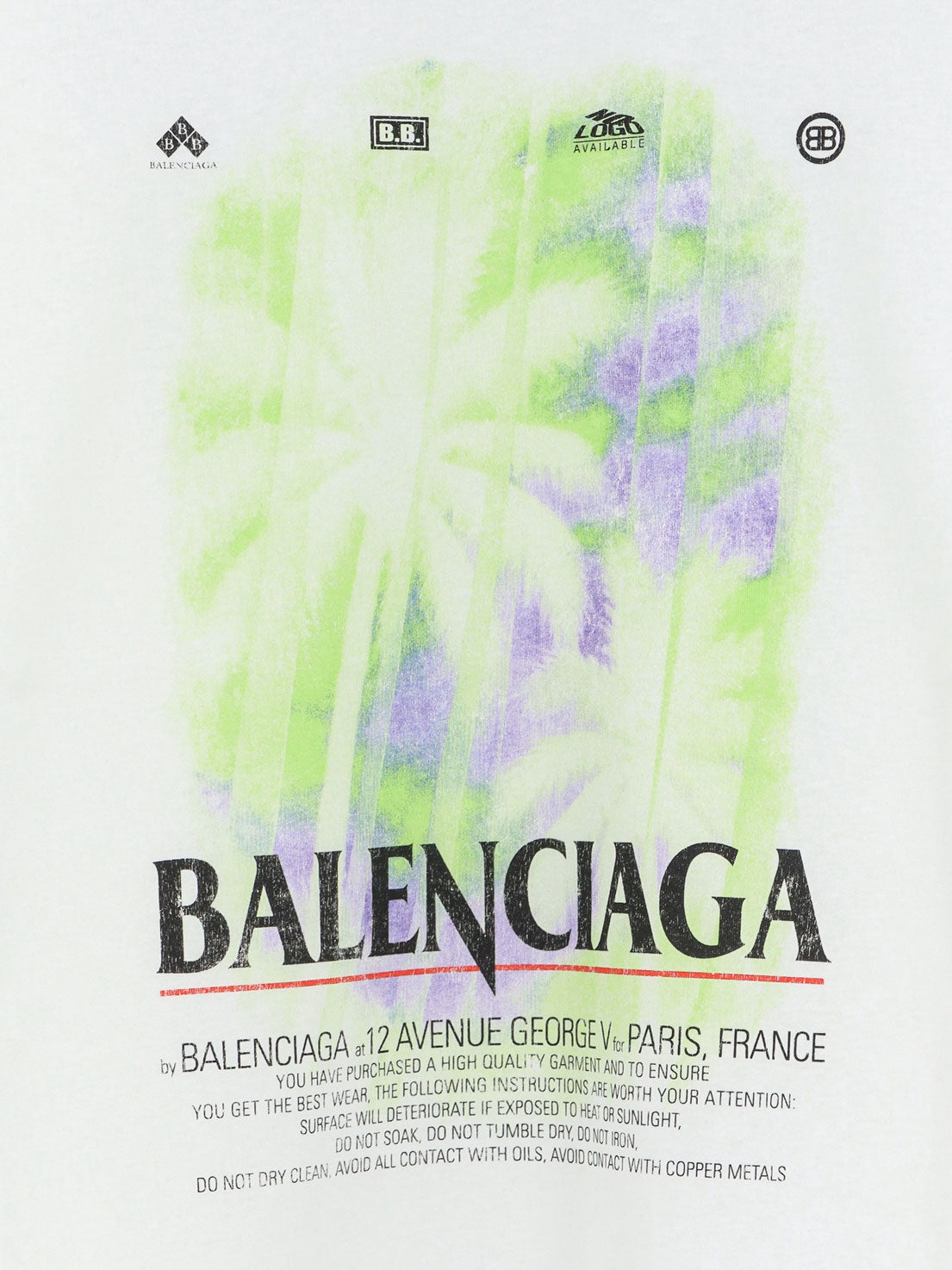 Balenciaga The Window Cotton T-shirt