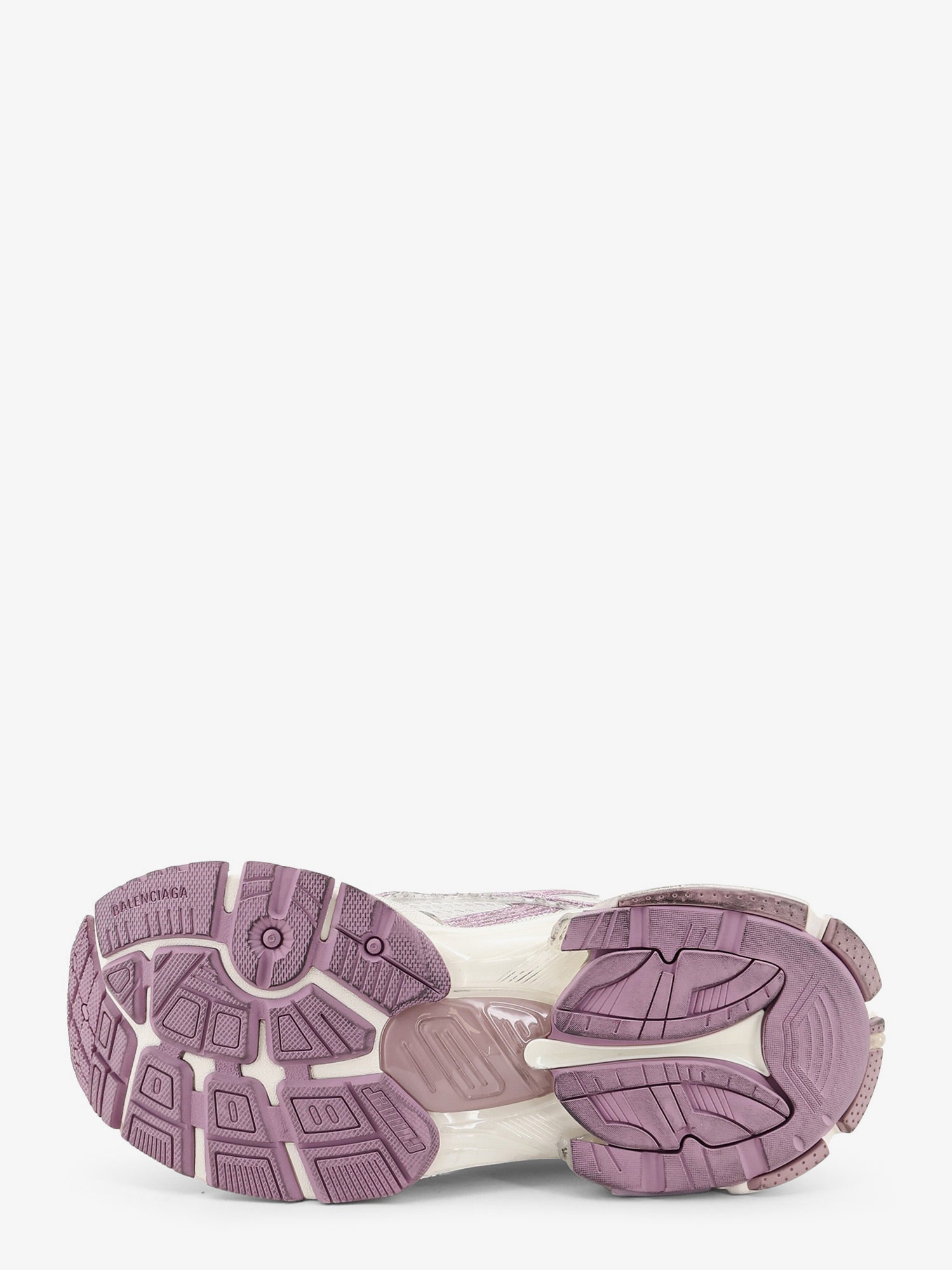 Balenciaga Runner Mesh Sneakers With Glitter Inserts
