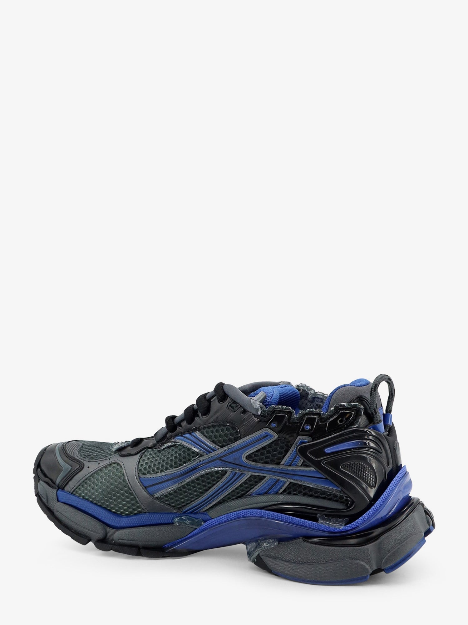 Balenciaga Runner Sneakers In Mesh With Contrasting Inserts