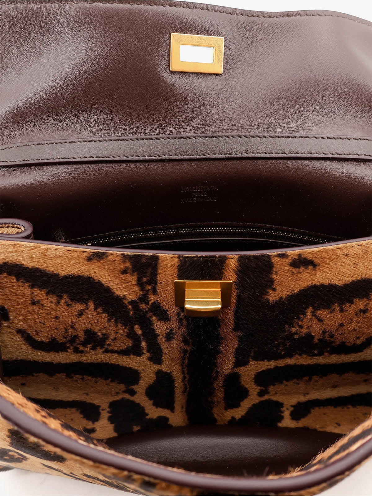 Balenciaga Rodeo Top Handle S Pony-skin Leather Crossbody Bag