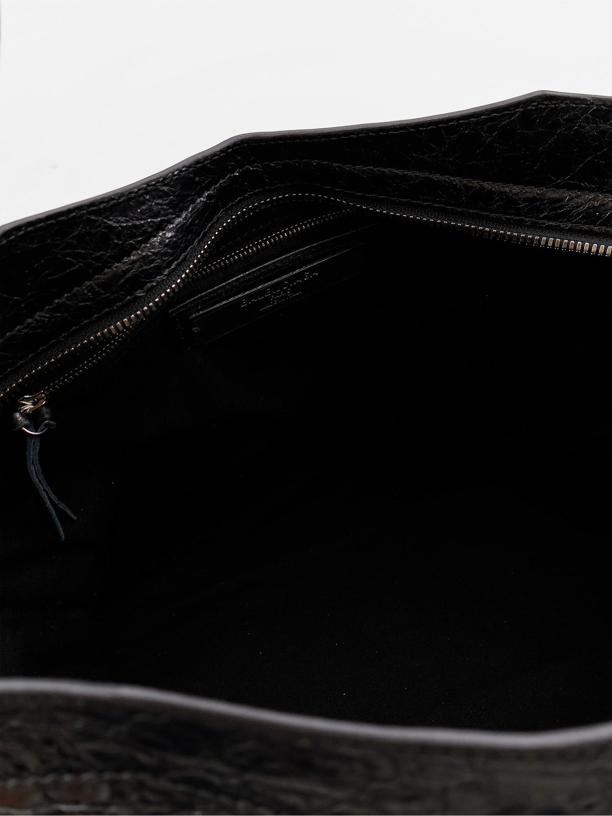 Balenciaga Le City Medium Metallic Leather Handbag