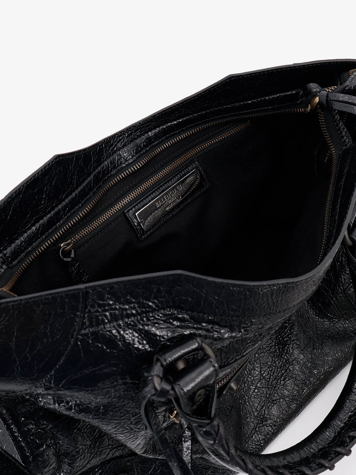 Balenciaga Le City Medium Leather Handbag